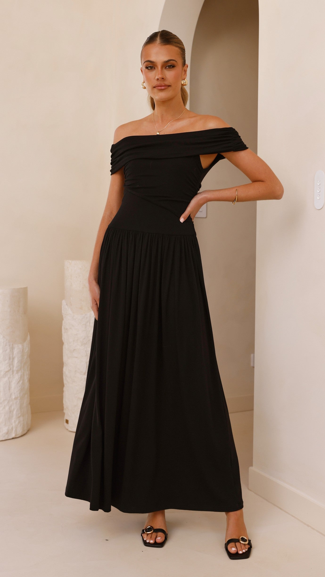Manalla Maxi Dress - Black - Buy Women's Maxi Dresses