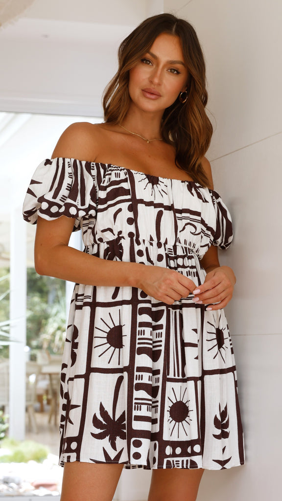 Caesarea Mini Dress - Tuscany