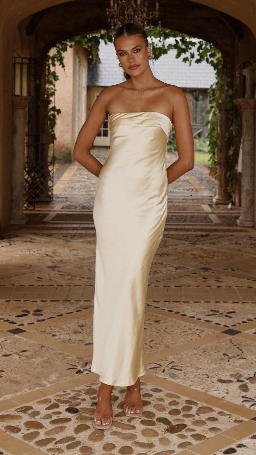 Gisele Maxi Dress - Yellow - Buy Women's Dresses