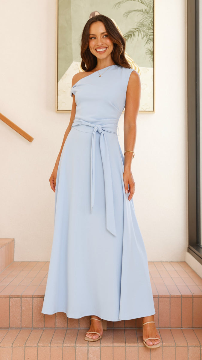 Gemma Maxi Dress - Baby Blue - Buy Women's Maxi Dresses
