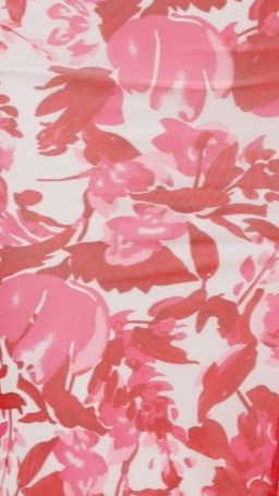 Debbie Midi Dress - Pink/Red Floral
