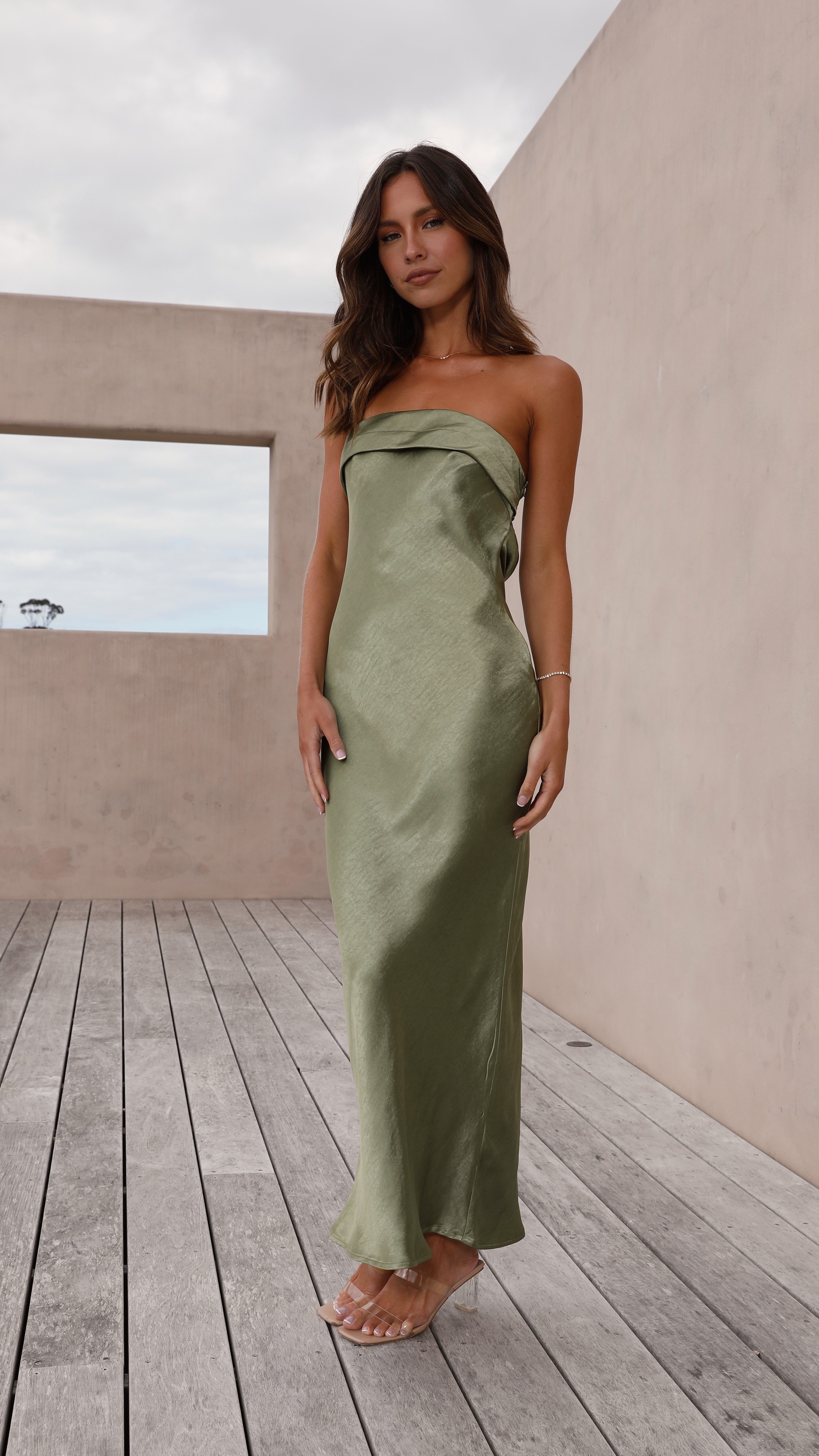 gisele maxi dress billy j Gisele Maxi Dress - Olive - Buy Women's Dresses