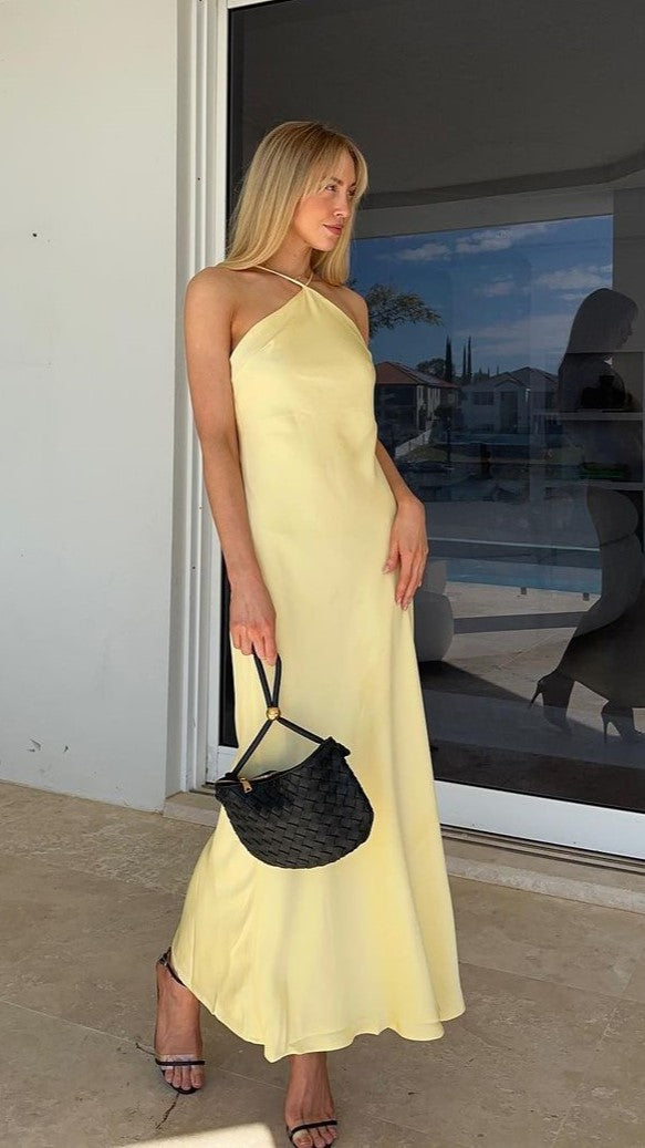 Chiara Maxi Dress - Yellow