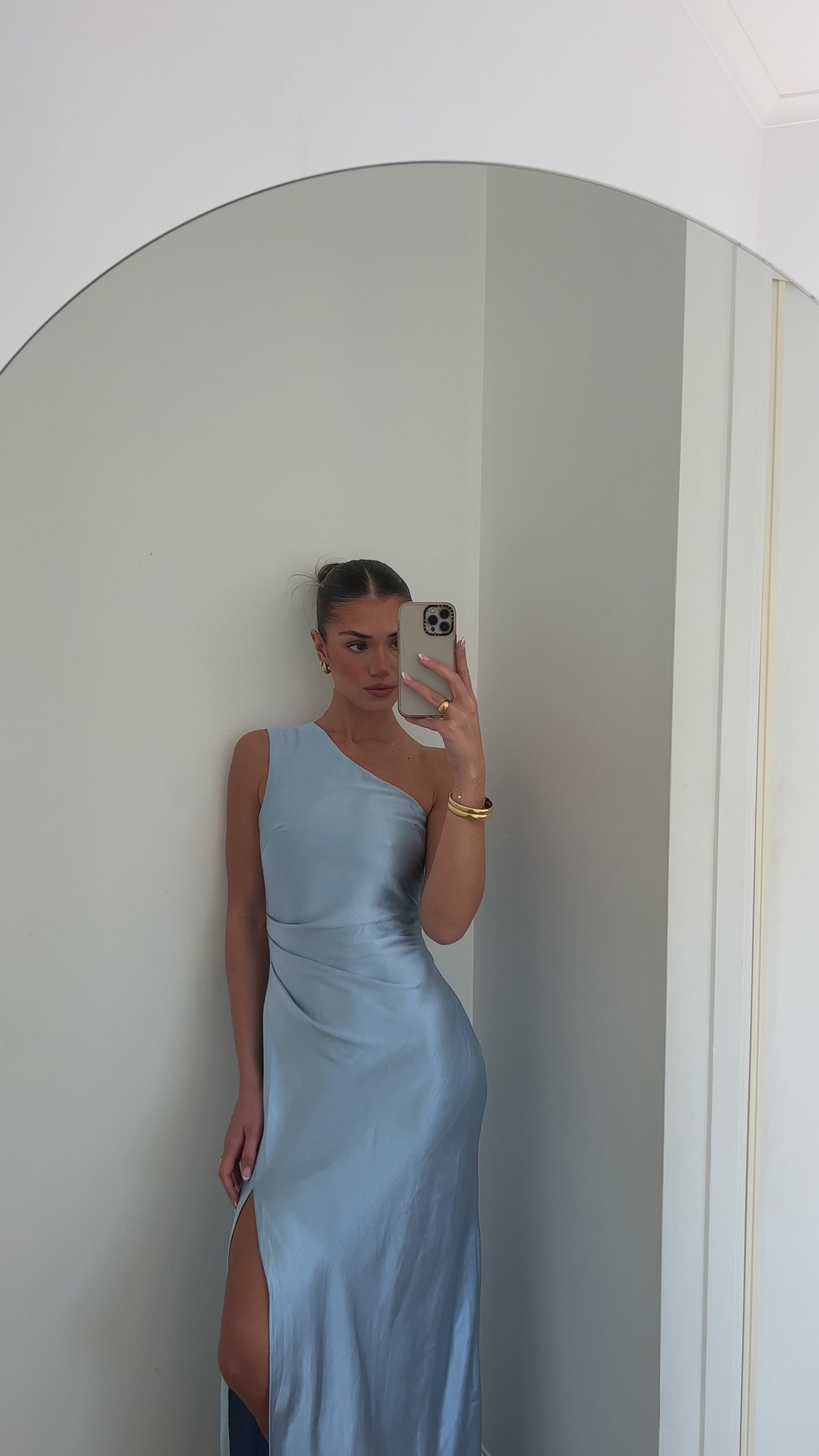 Victoria Maxi Dress - Blue