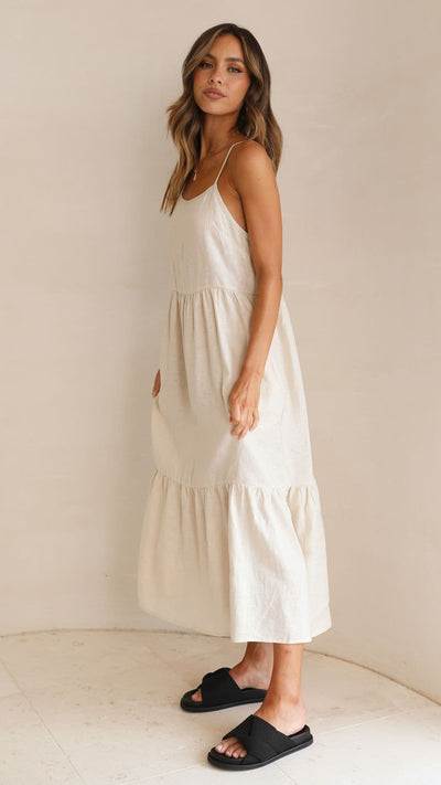 Load image into Gallery viewer, Nico Maxi Dress - Natural
