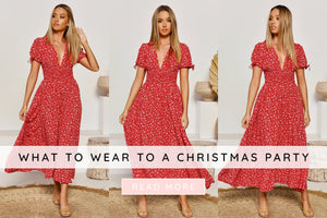 What to wear to a Christmas party