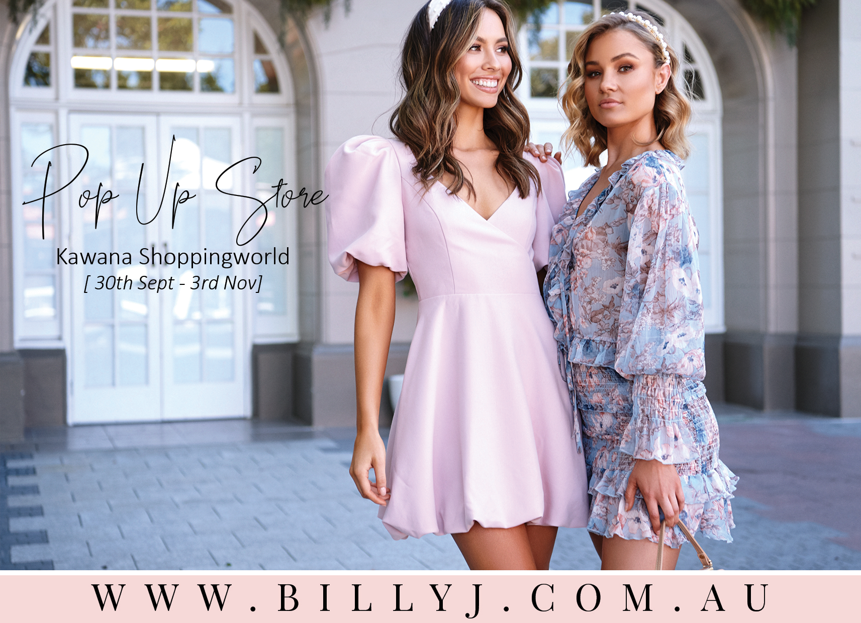 Billy J POP UP has returned... Find us at Kawana Shopping World 🙋‍♀️🥰