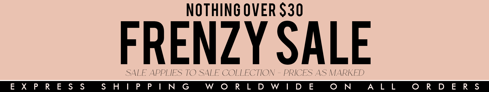 SALE $30