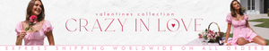 Crazy in love women's collection by Billy J. Women wearing pink dress