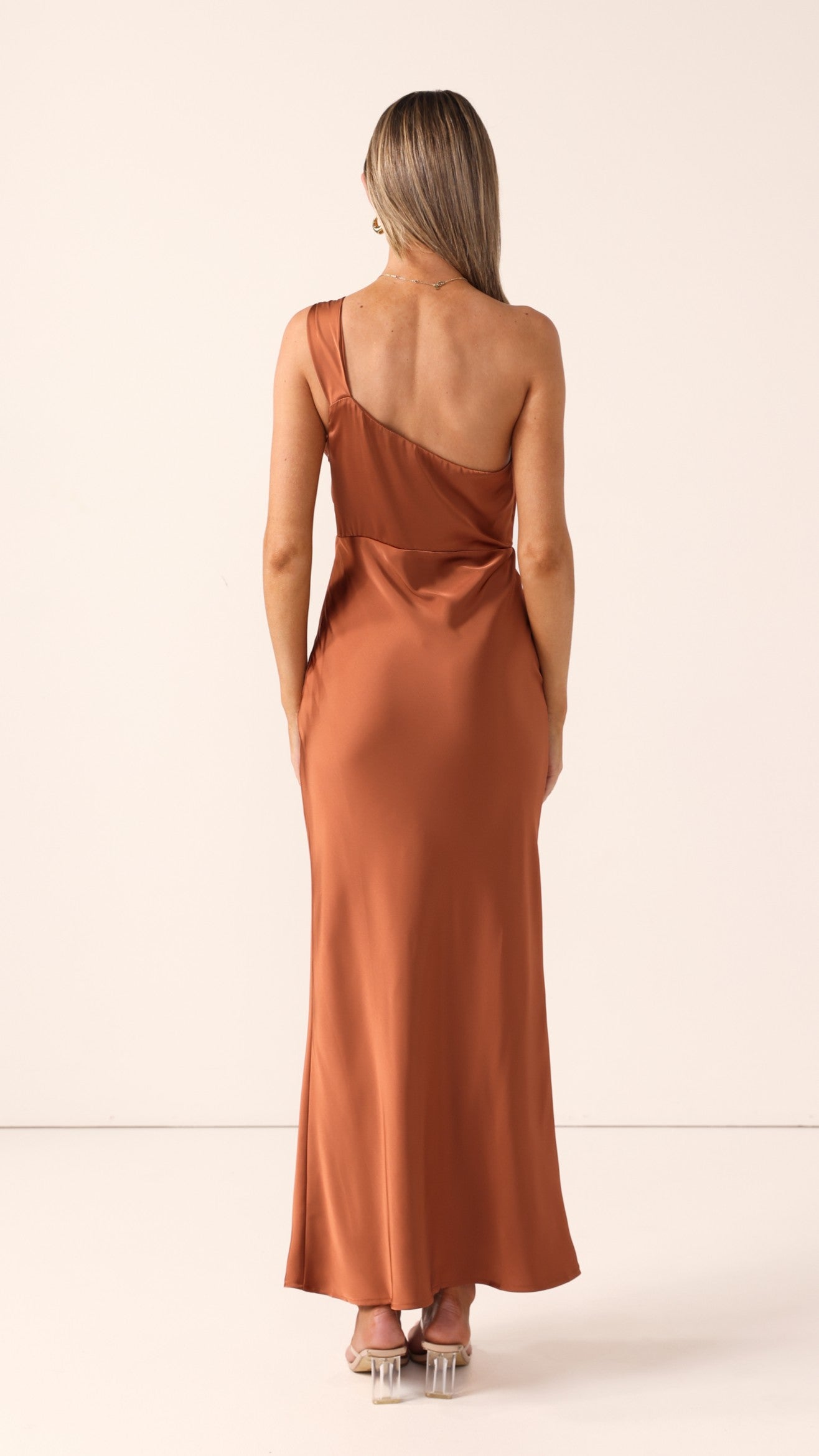 Greta Maxi Dress - Copper - Billy J
