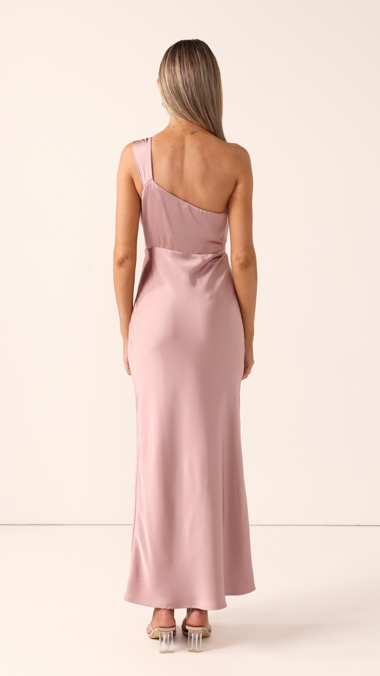 Greta Maxi Dress - Dusty Pink - Billy J