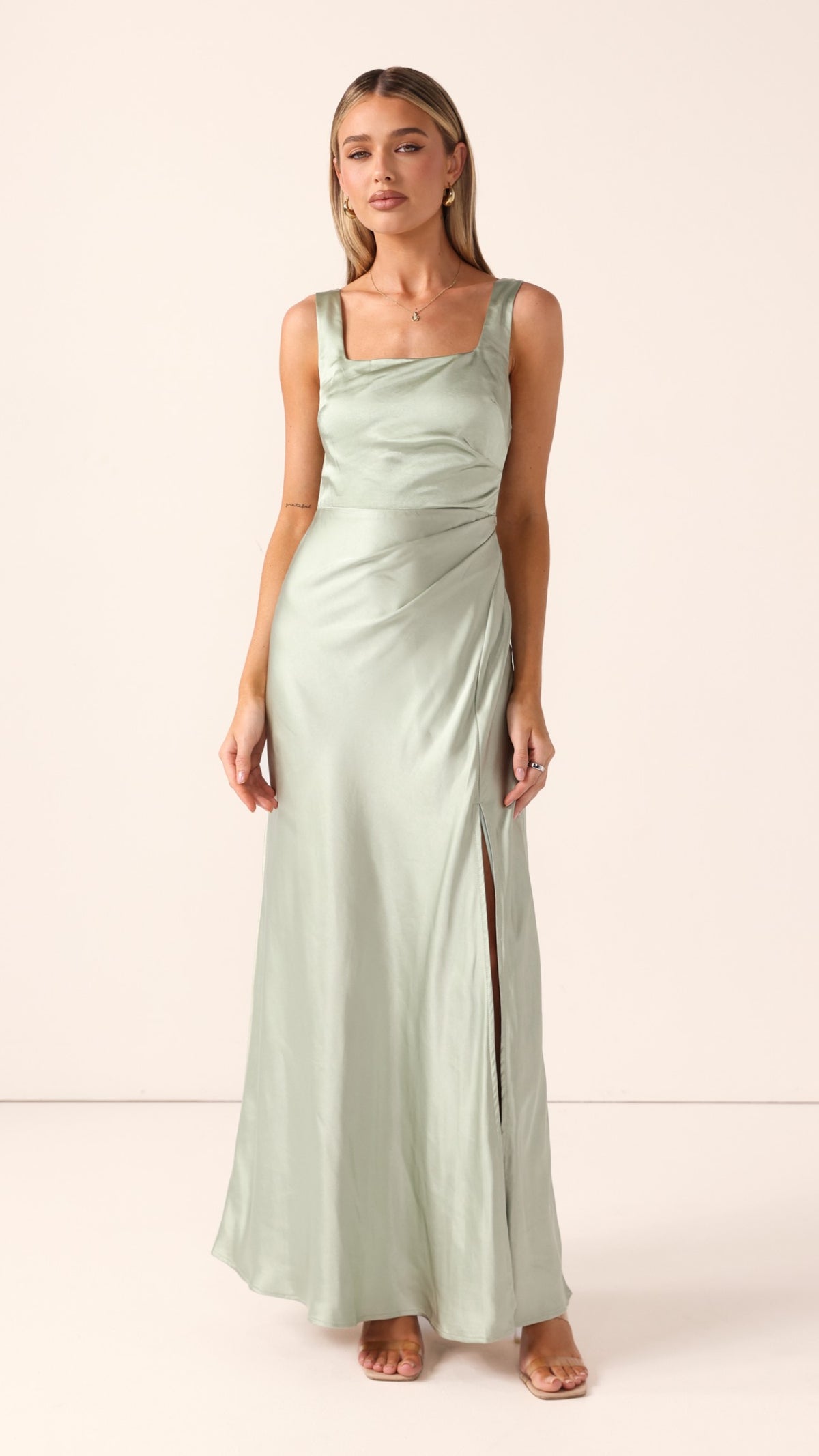 Alaria Maxi Dress - Sage - Billy J
