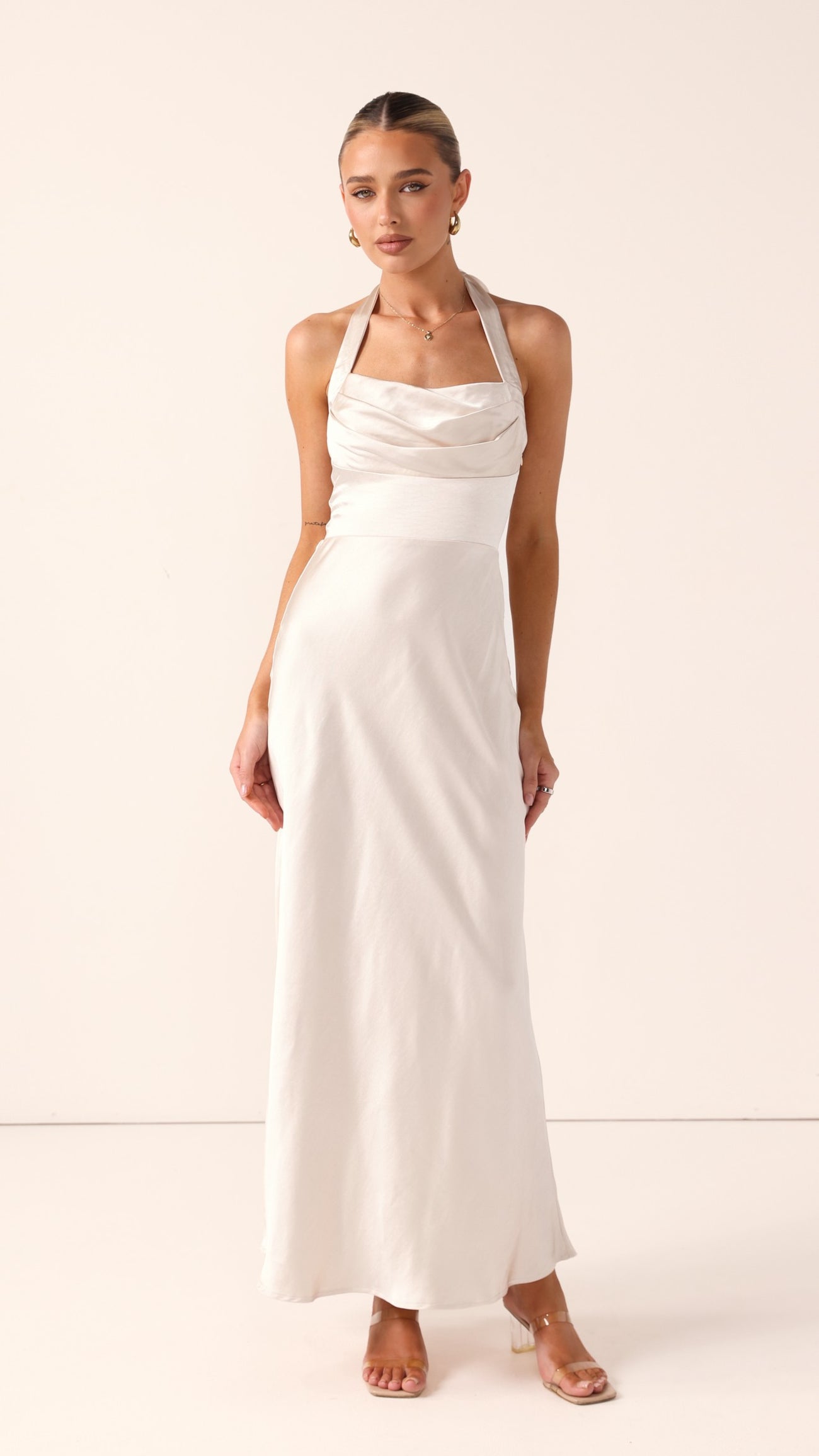 Alexa Maxi Dress - Champagne - Billy J