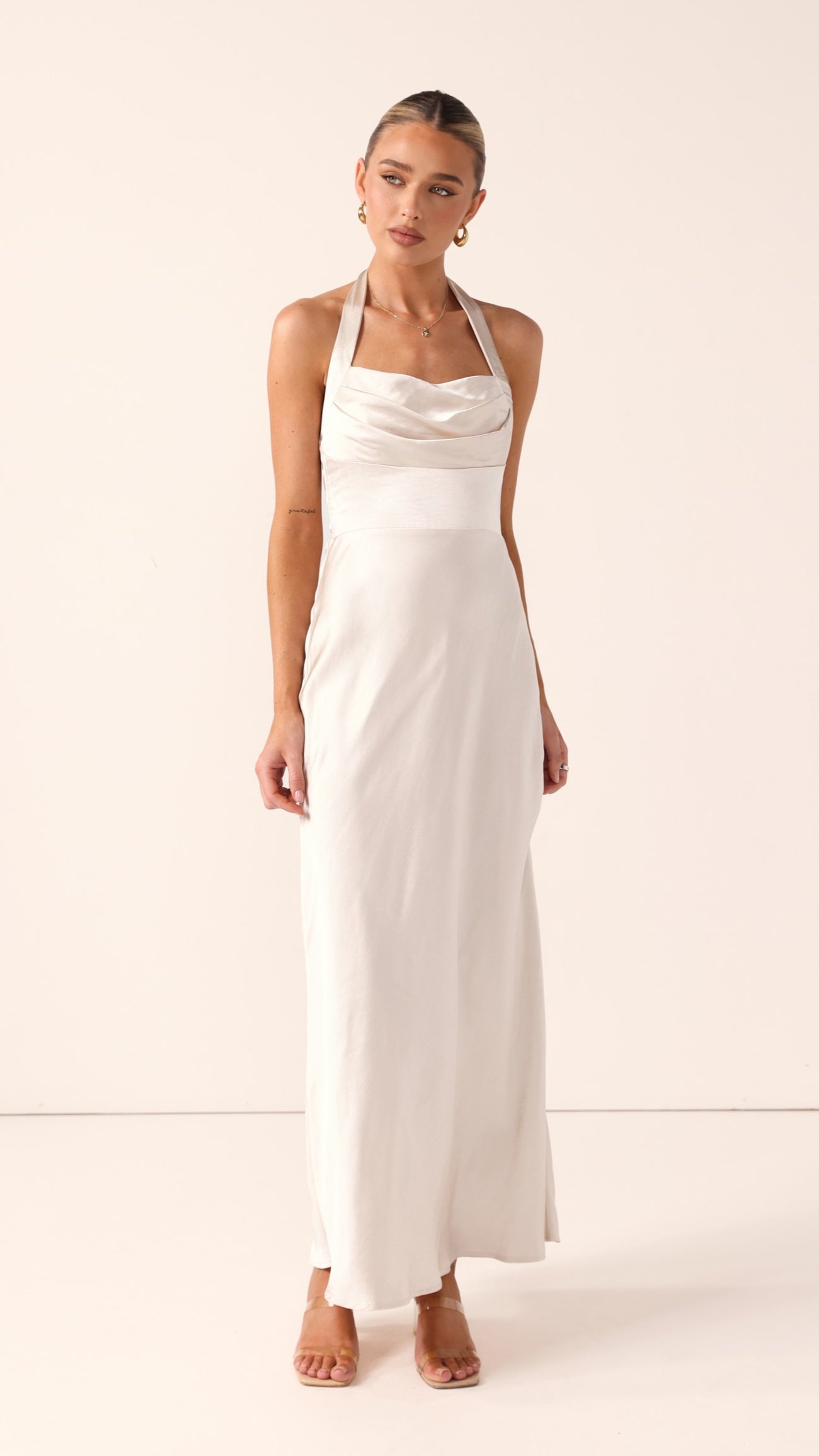 Alexa Maxi Dress - Champagne - Billy J