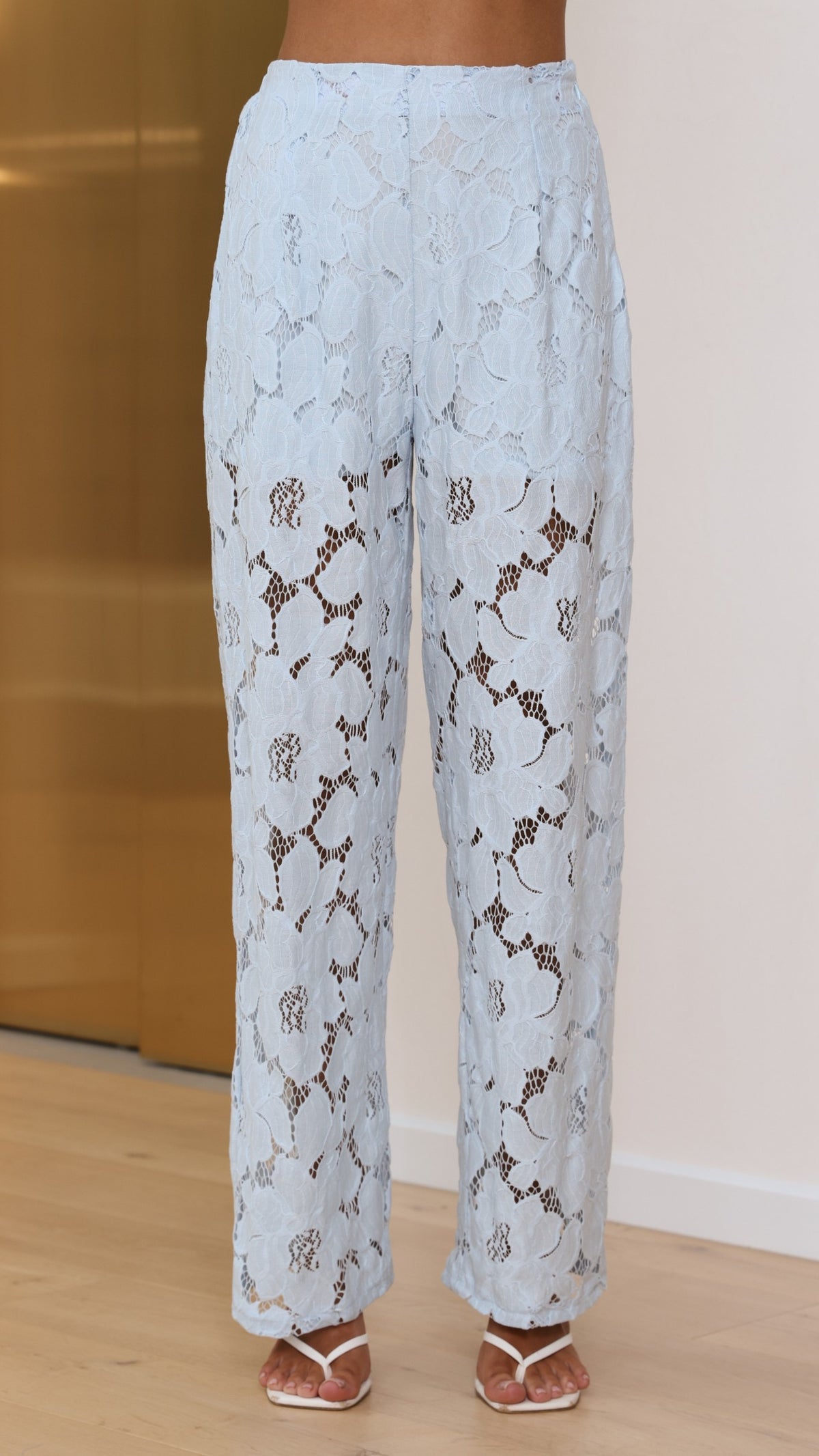 Makaylie Pants - Blue Flower - Billy J