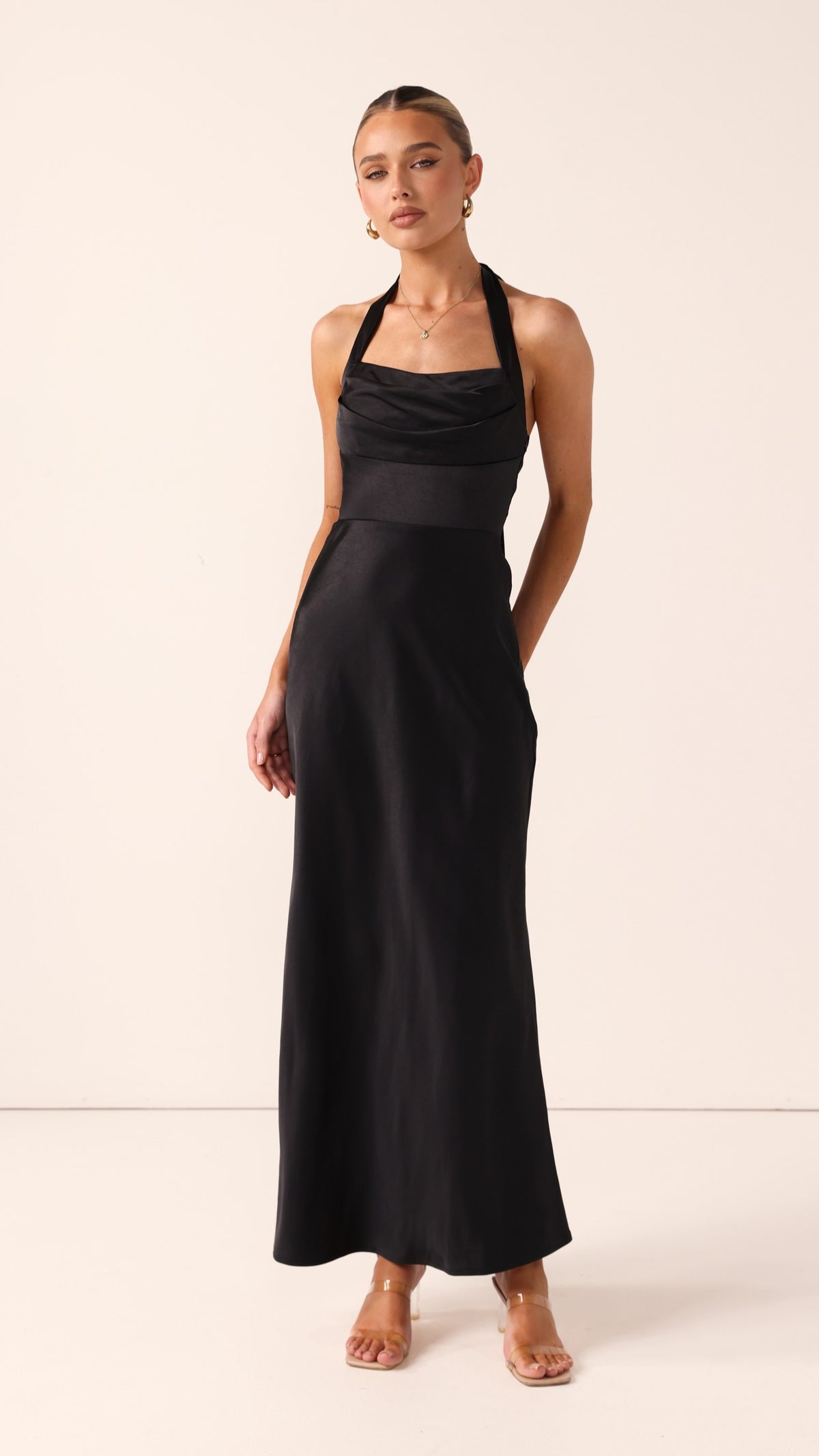 Alexa Maxi Dress - Black - Billy J