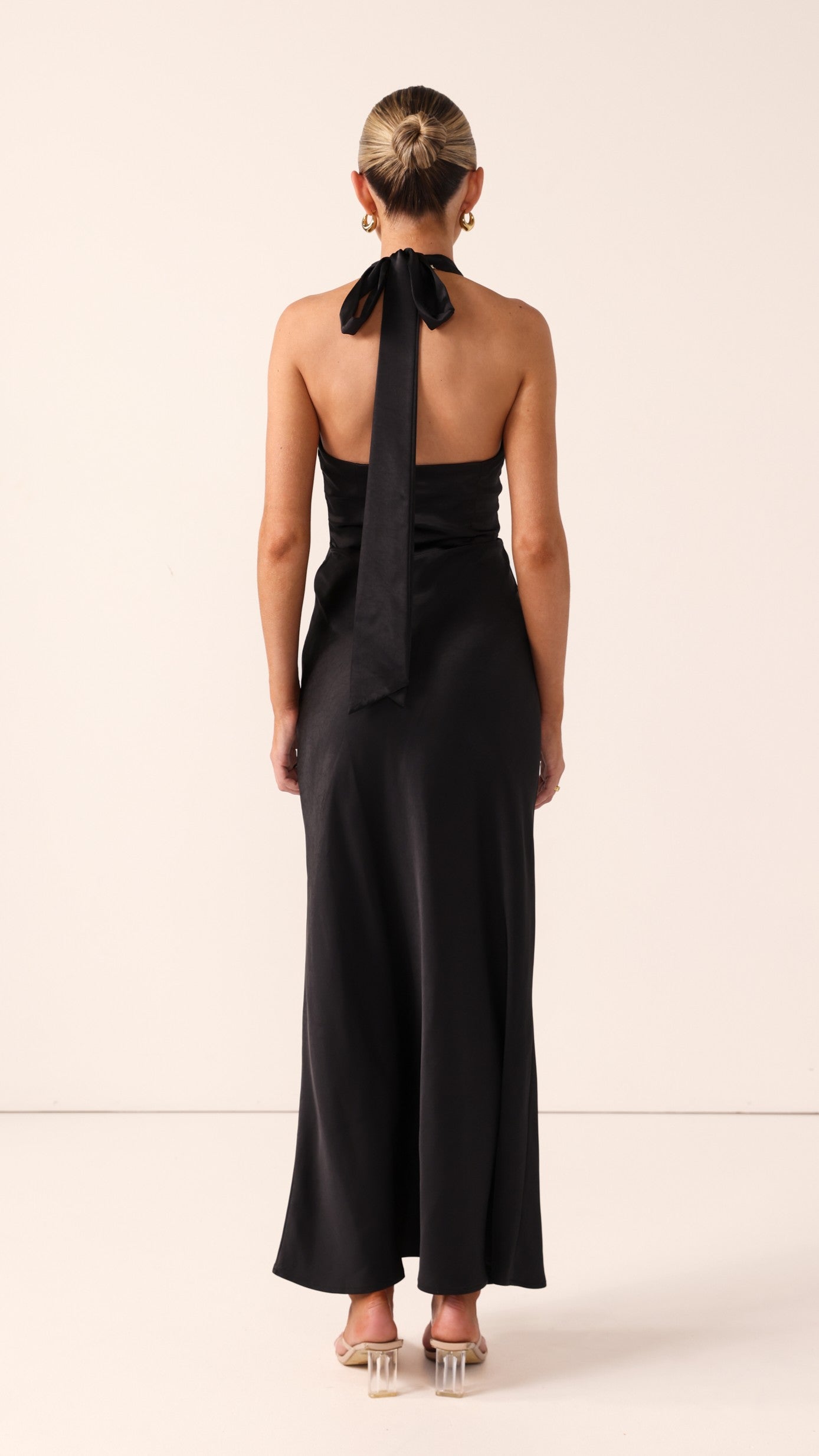 Alexa Maxi Dress - Black - Billy J