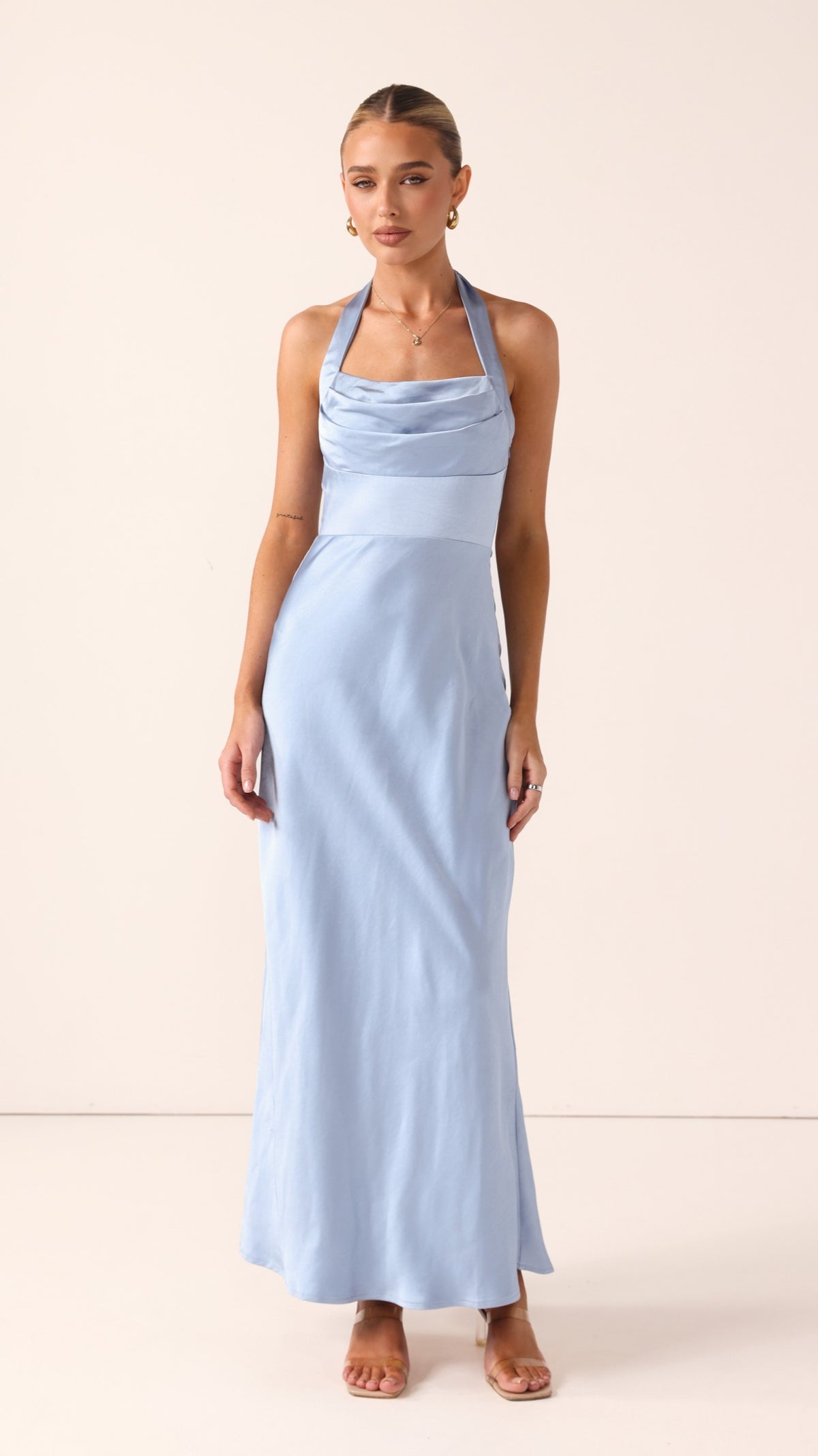 Alexa Maxi Dress - Blue - Billy J