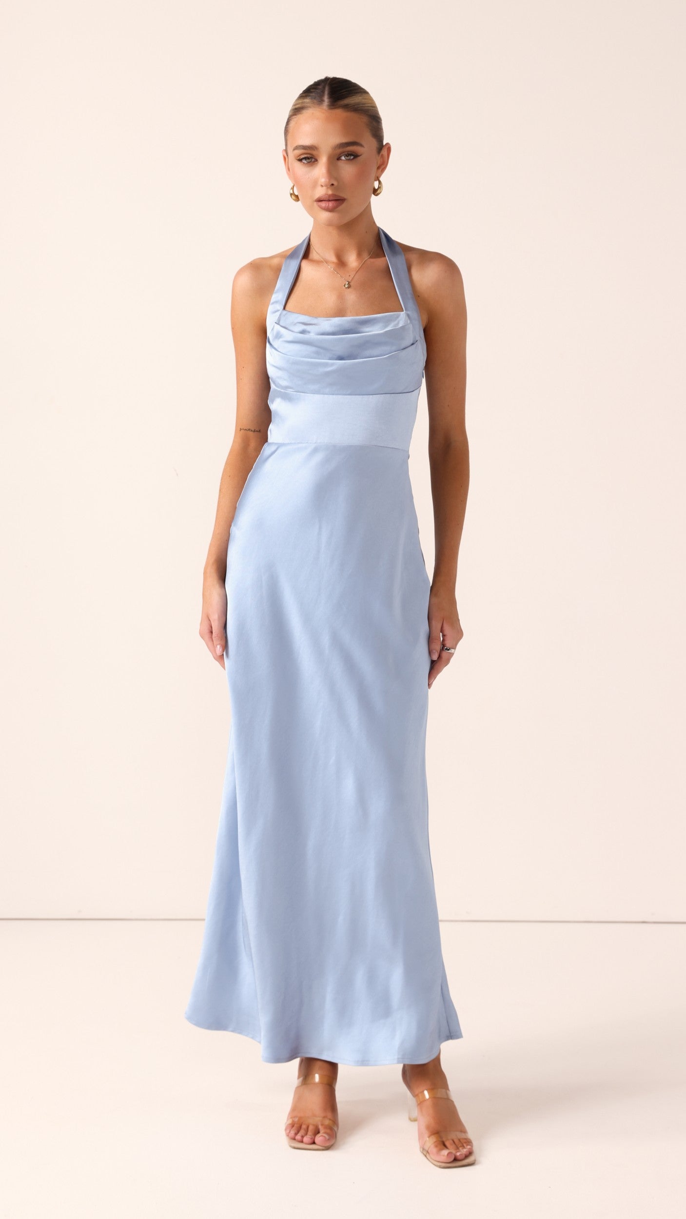Alexa Maxi Dress - Blue - Billy J