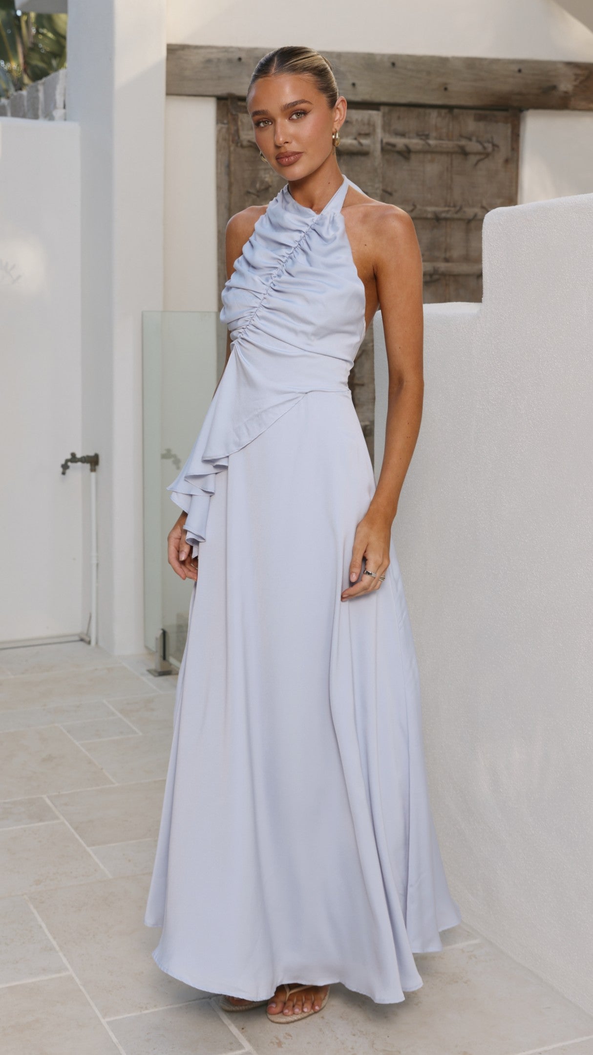 Jas Maxi Dress - Blue - Billy J