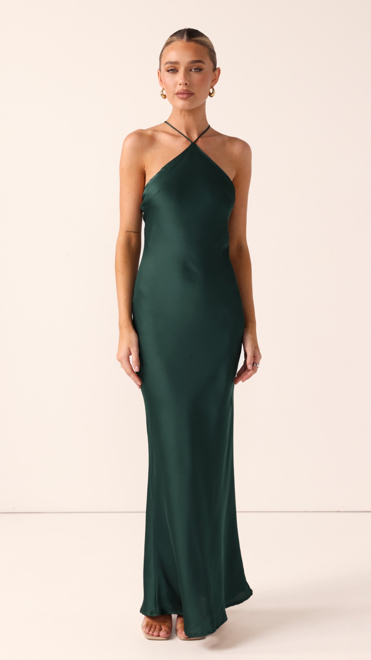 Chiara Maxi Dress - Emerald - Billy J