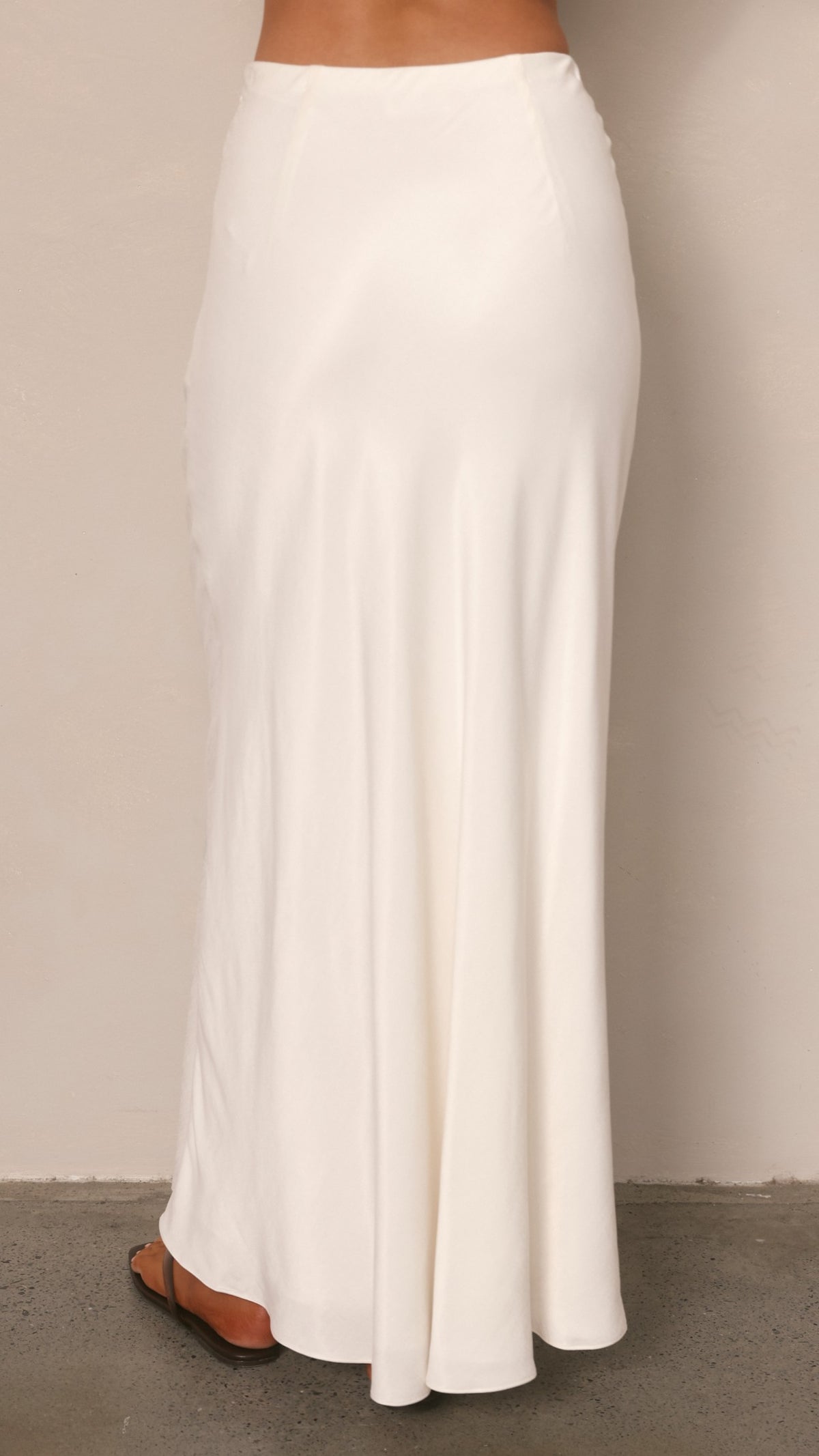 Celeste Maxi Skirt - White - Billy J