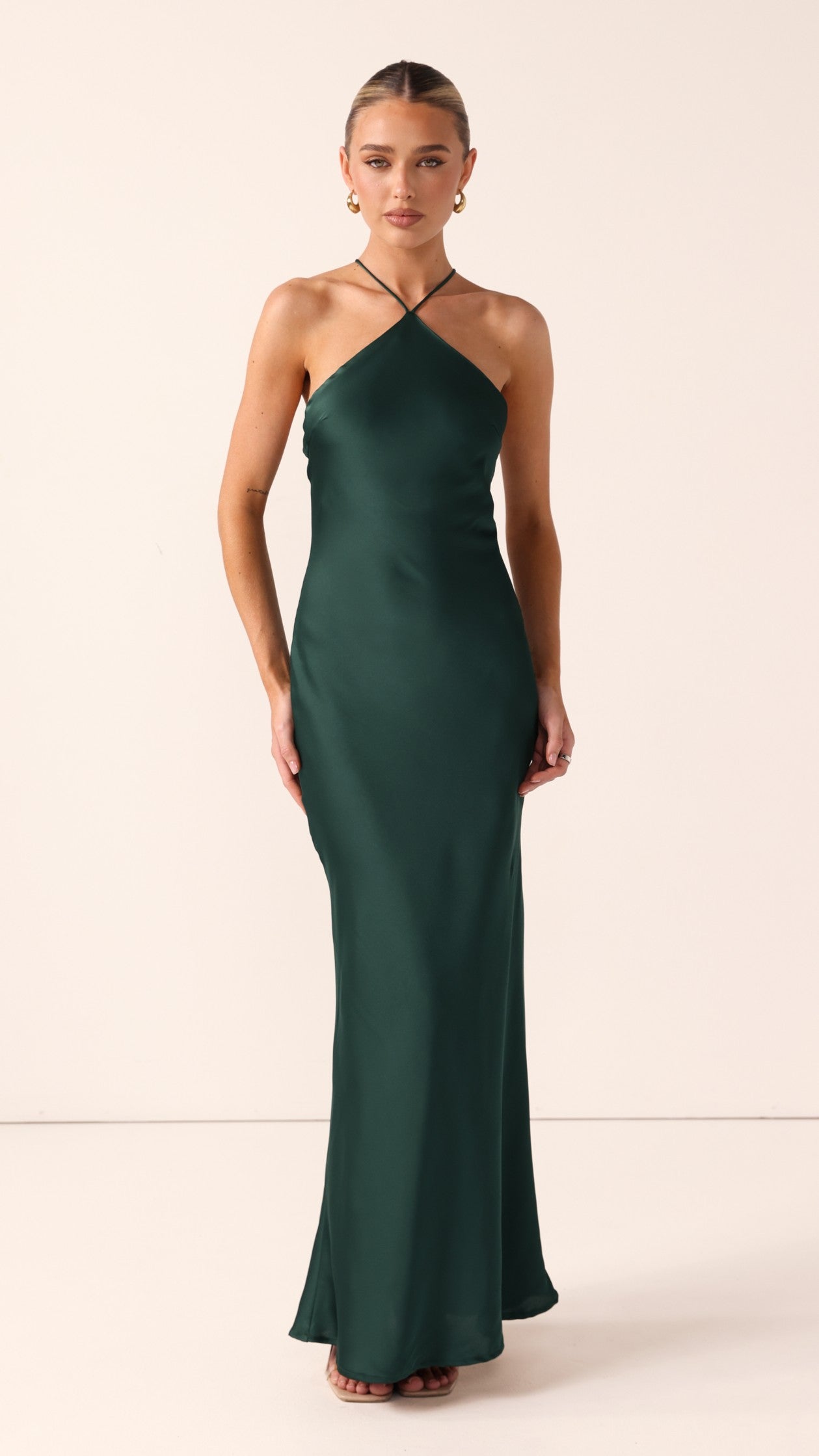 Chiara Maxi Dress - Emerald - Billy J