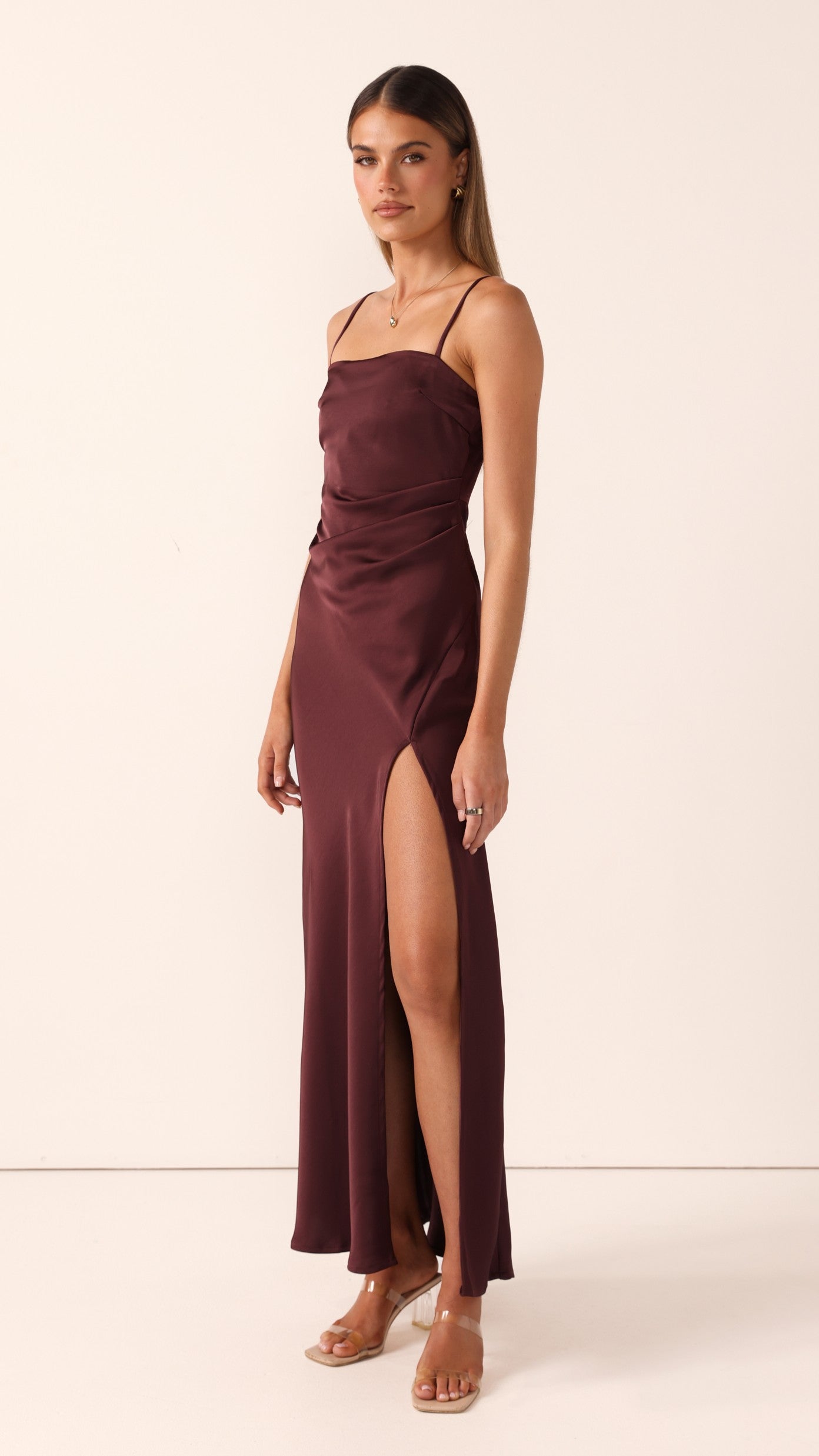 Ilana Maxi Dress - Chocolate - Billy J
