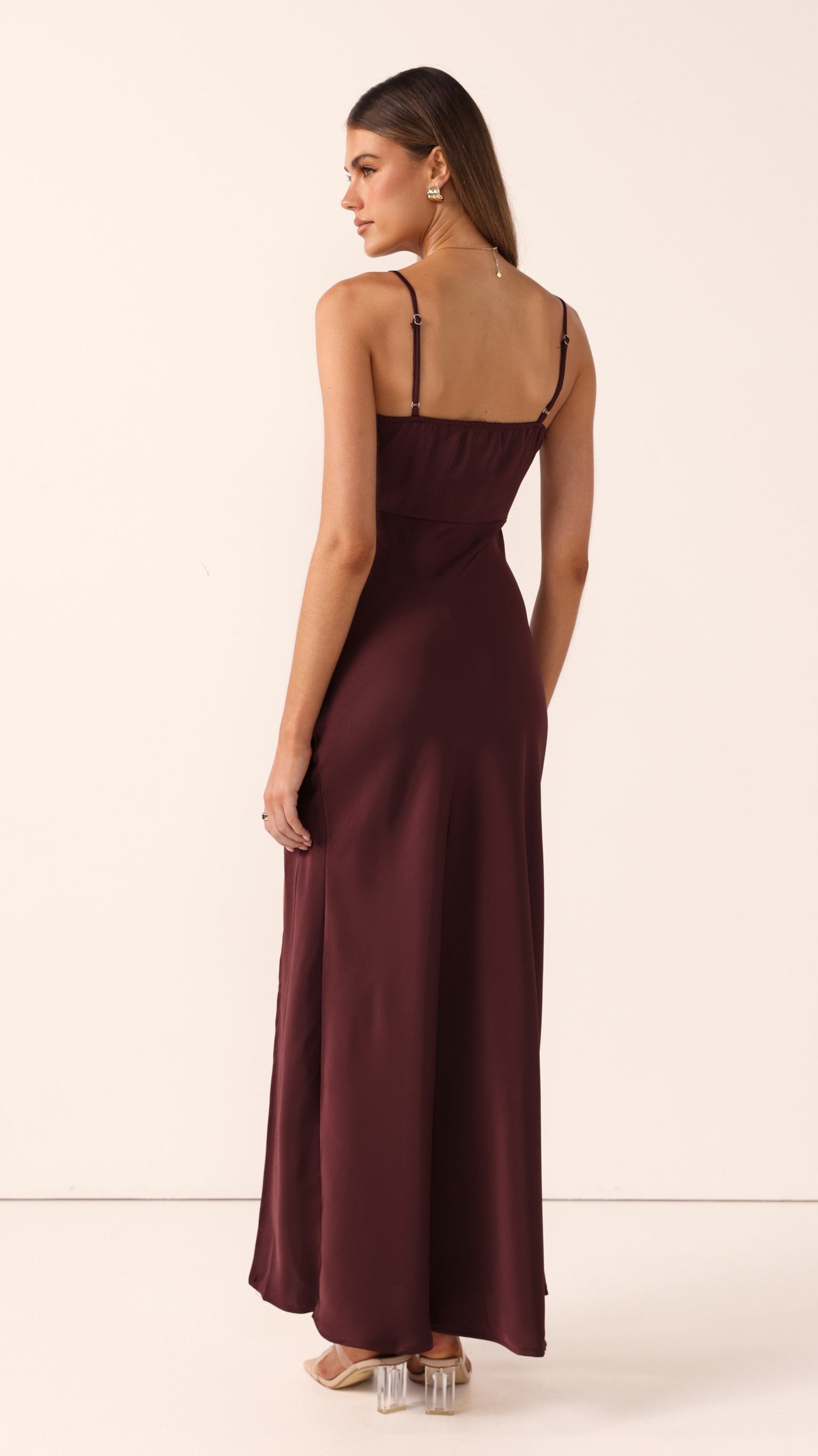 Ilana Maxi Dress - Chocolate - Billy J