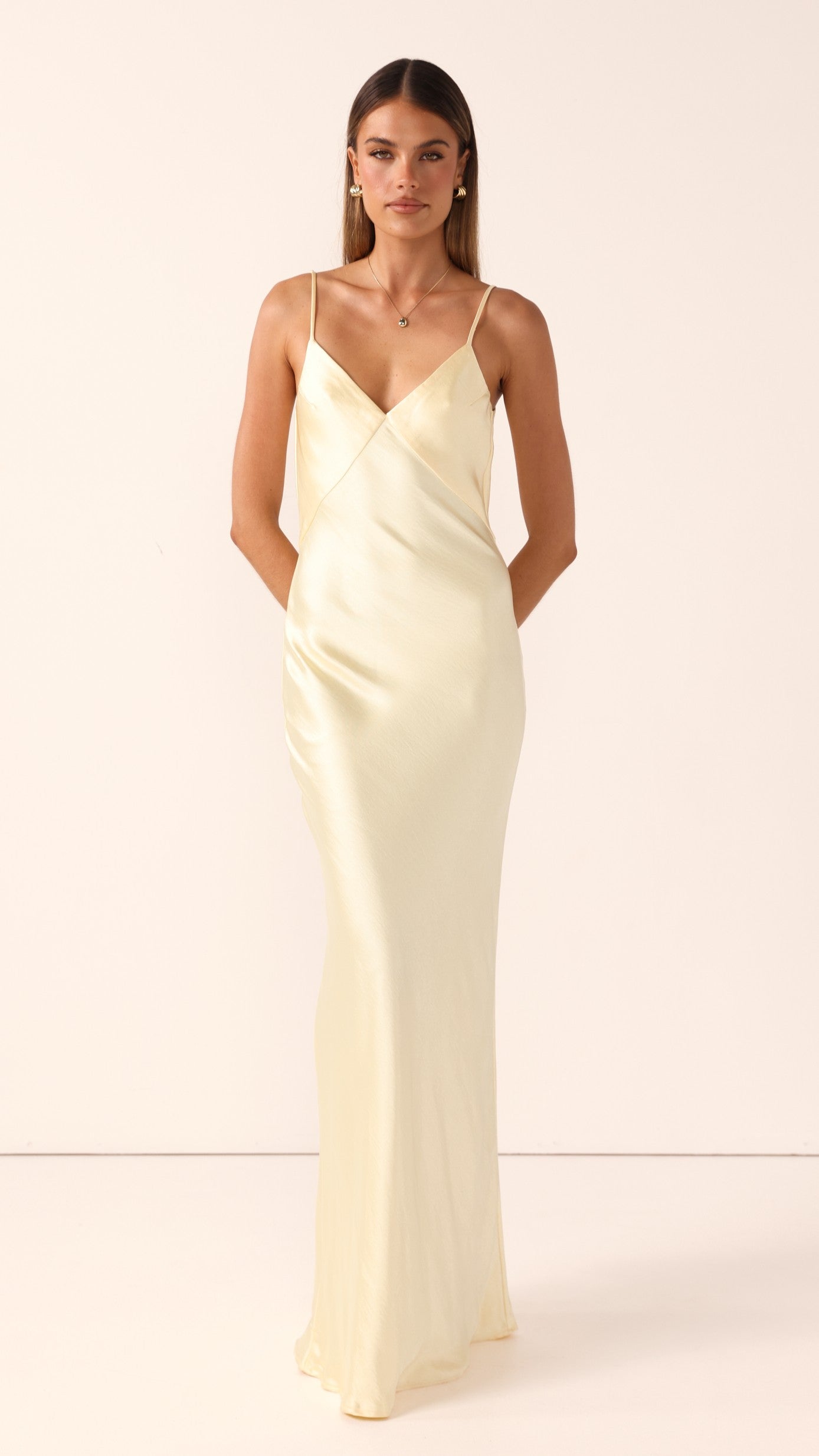 Gisella Maxi Dress - Yellow - Billy J