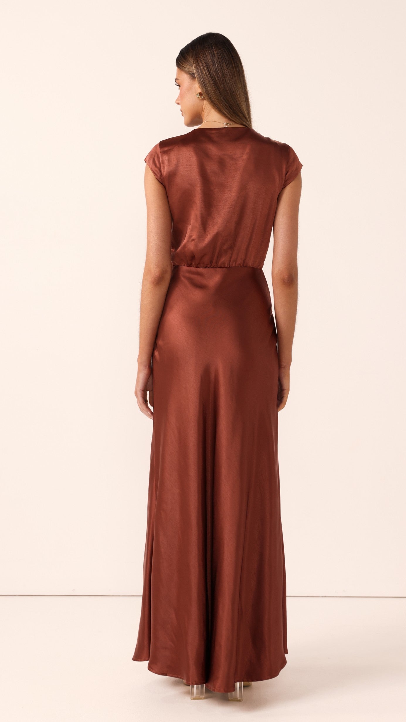 Selma Maxi Dress - Rust - Billy J