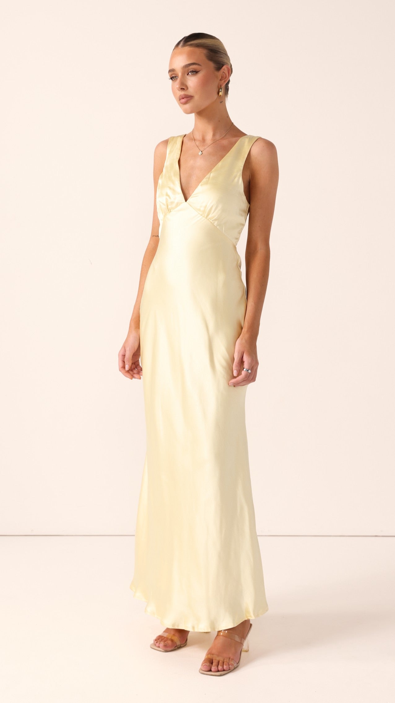Sofia Maxi Dress - Yellow - Billy J