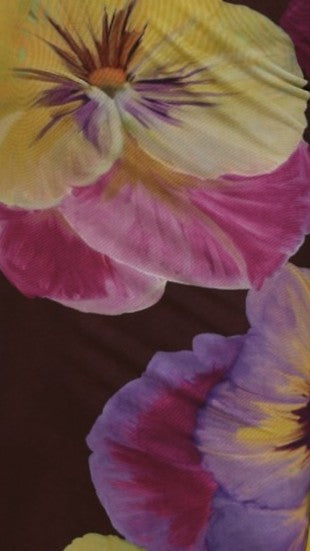 Haviana Maxi Dress - Purple/Yellow Floral - Billy J
