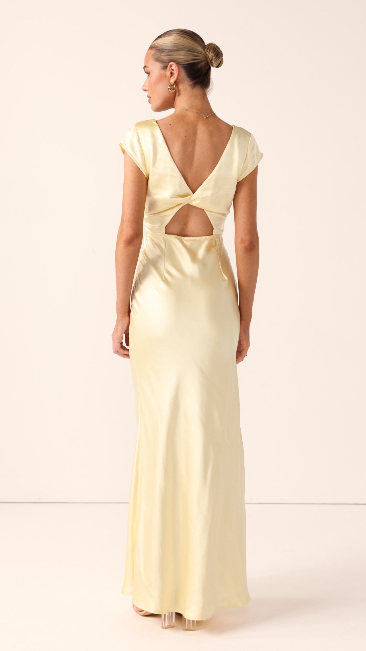Amelia Maxi Dress - Yellow - Billy J