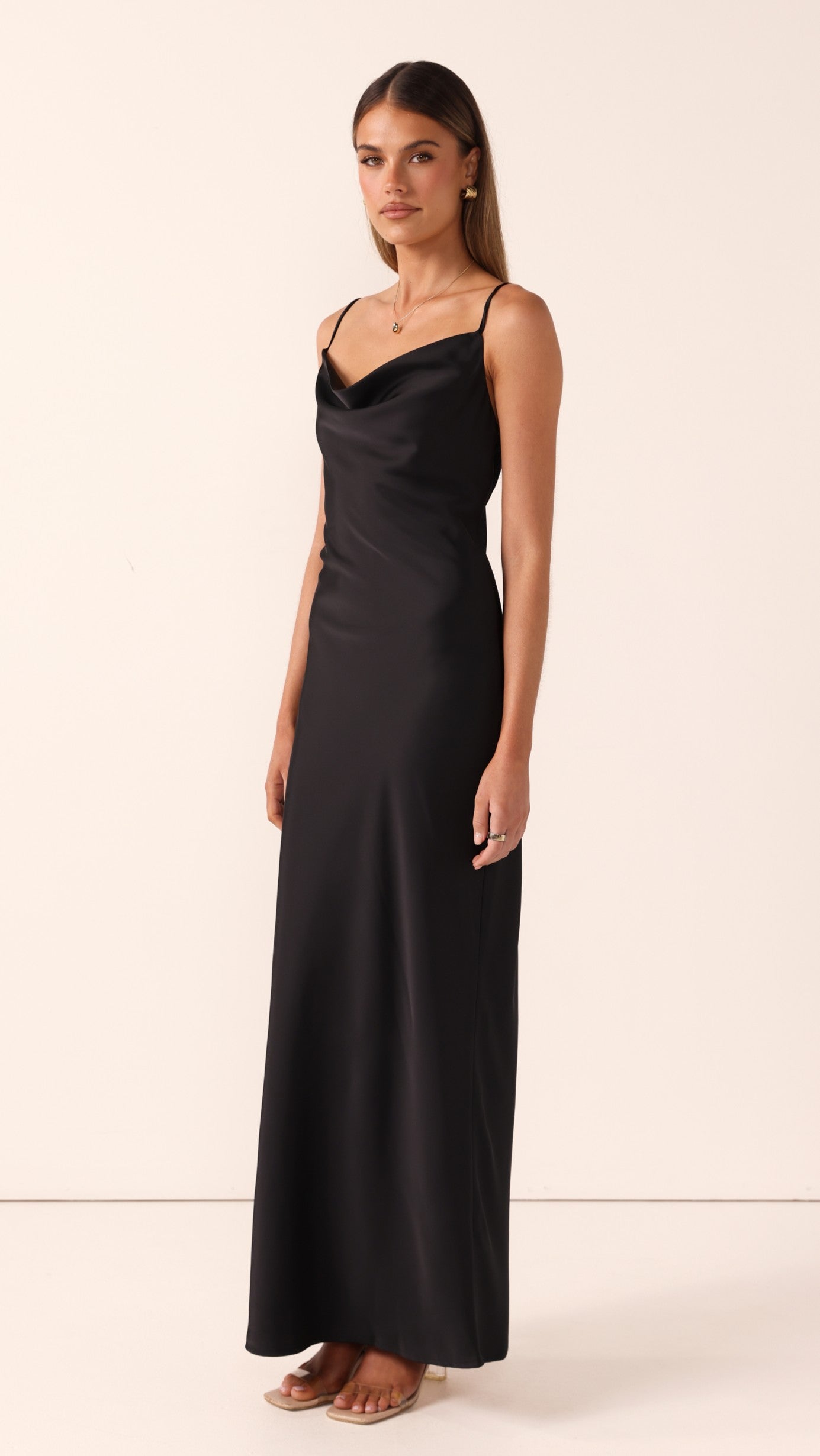 Willow Maxi Dress - Black - Billy J