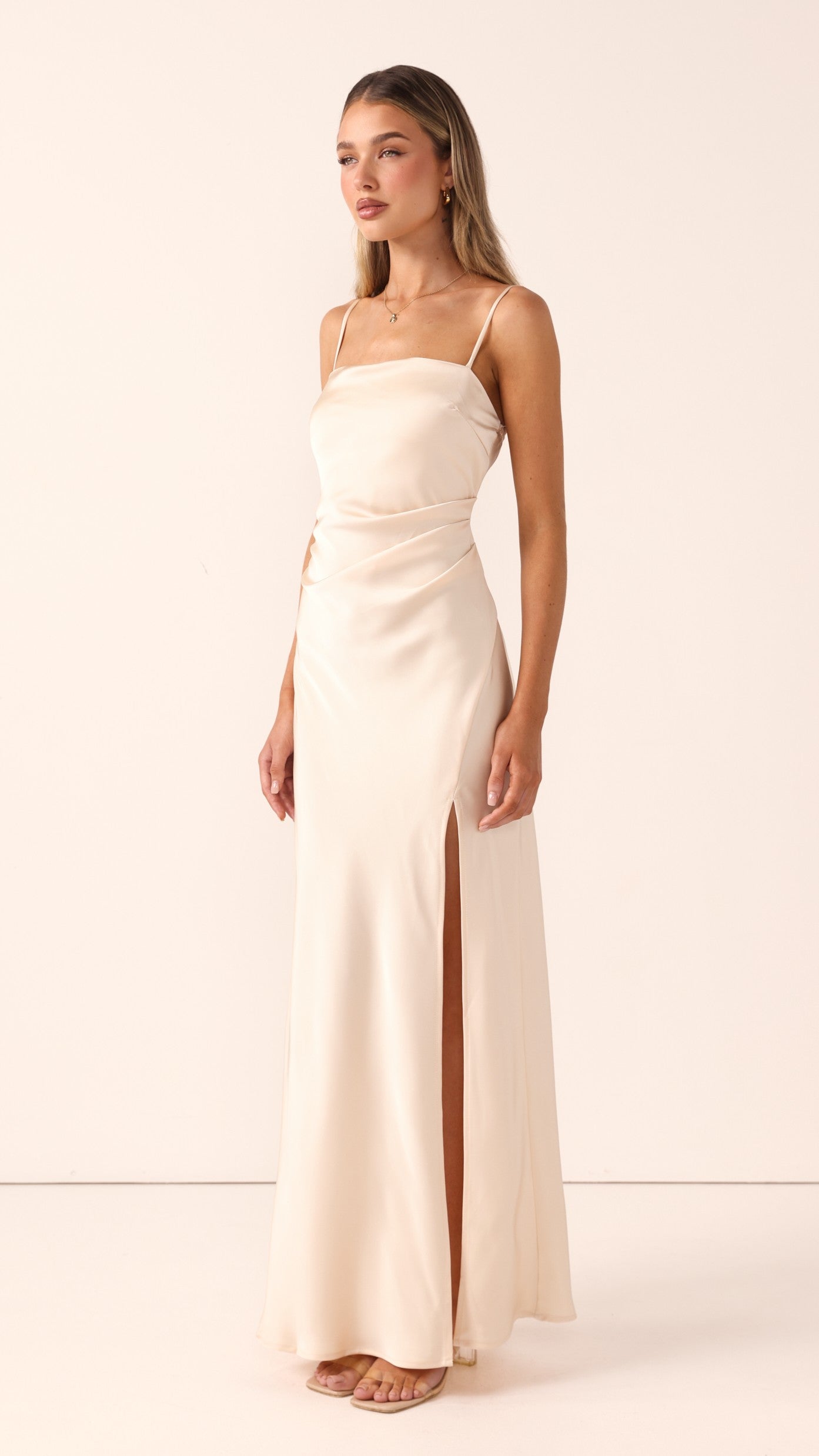 Ilana Maxi Dress - Soft Gold - Billy J