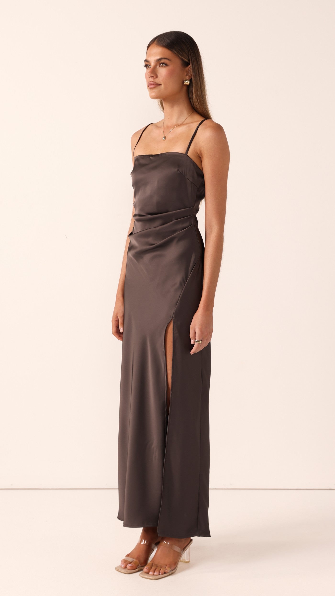 Ilana Maxi Dress - Espresso - Billy J