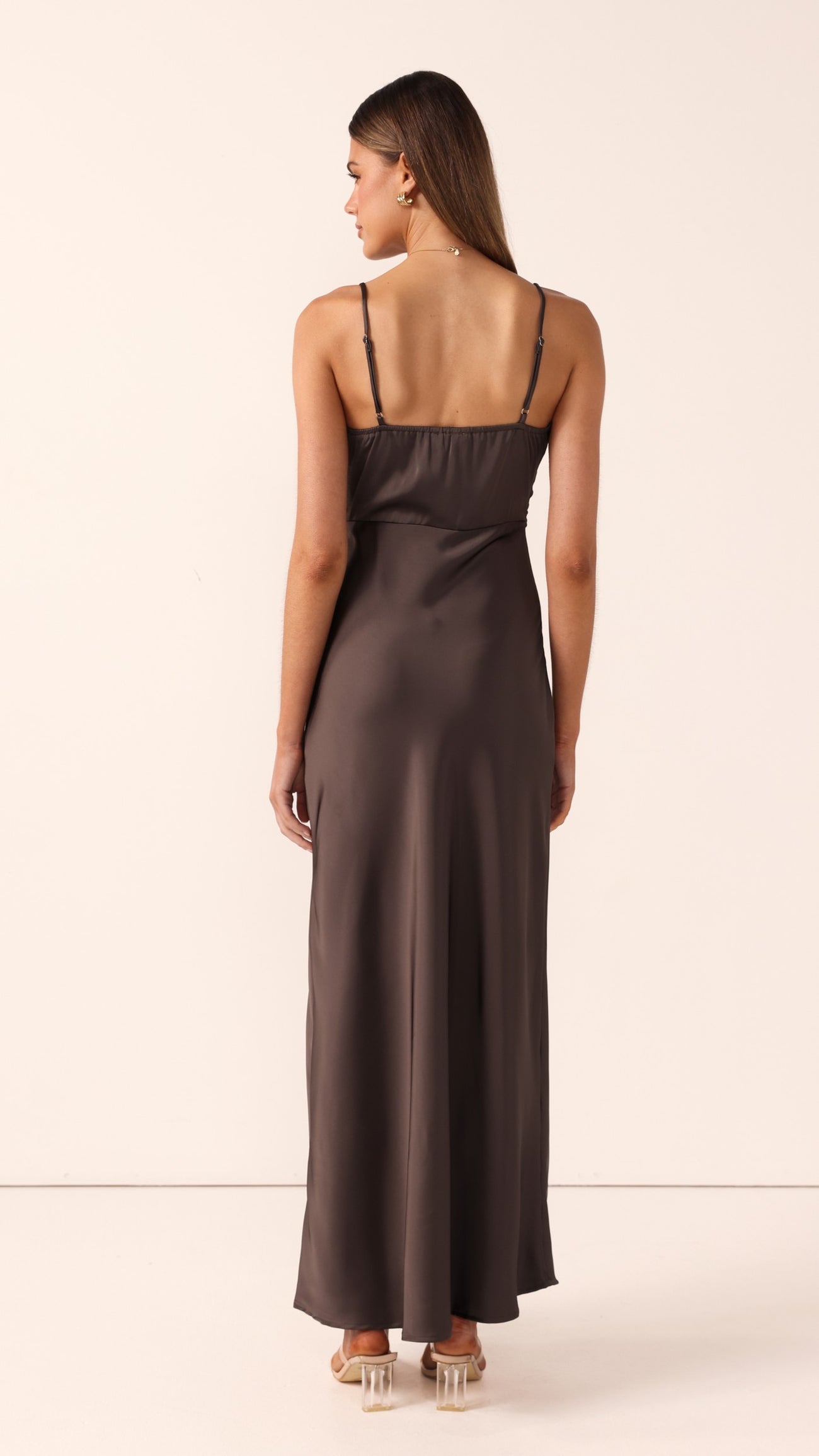 Ilana Maxi Dress - Espresso - Billy J