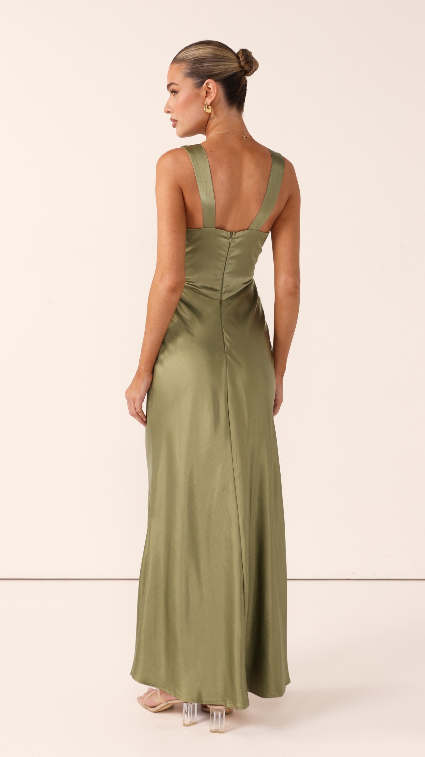 Sofia Maxi Dress - Olive - Billy J