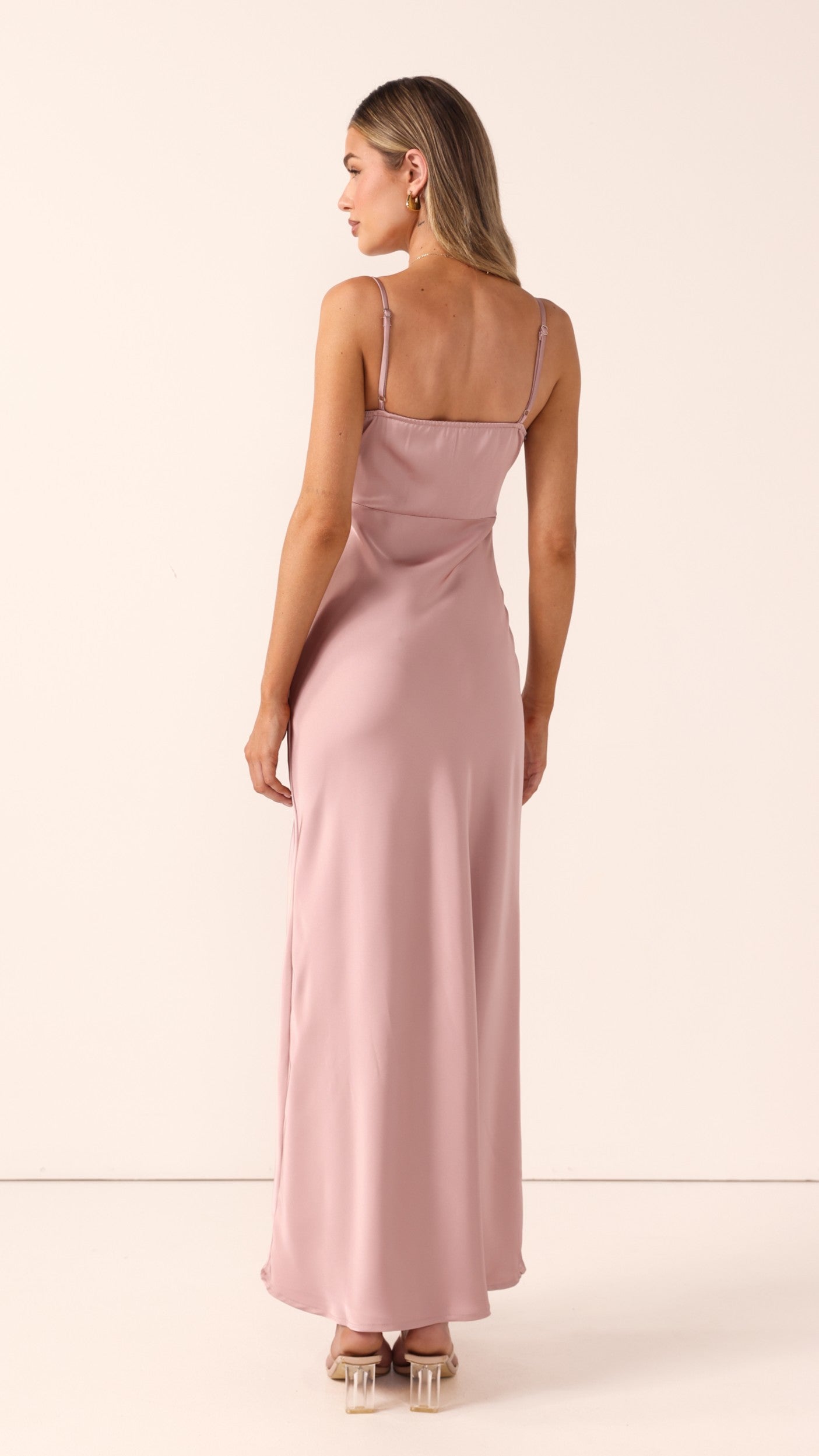Ilana Maxi Dress - Dusty Pink - Billy J