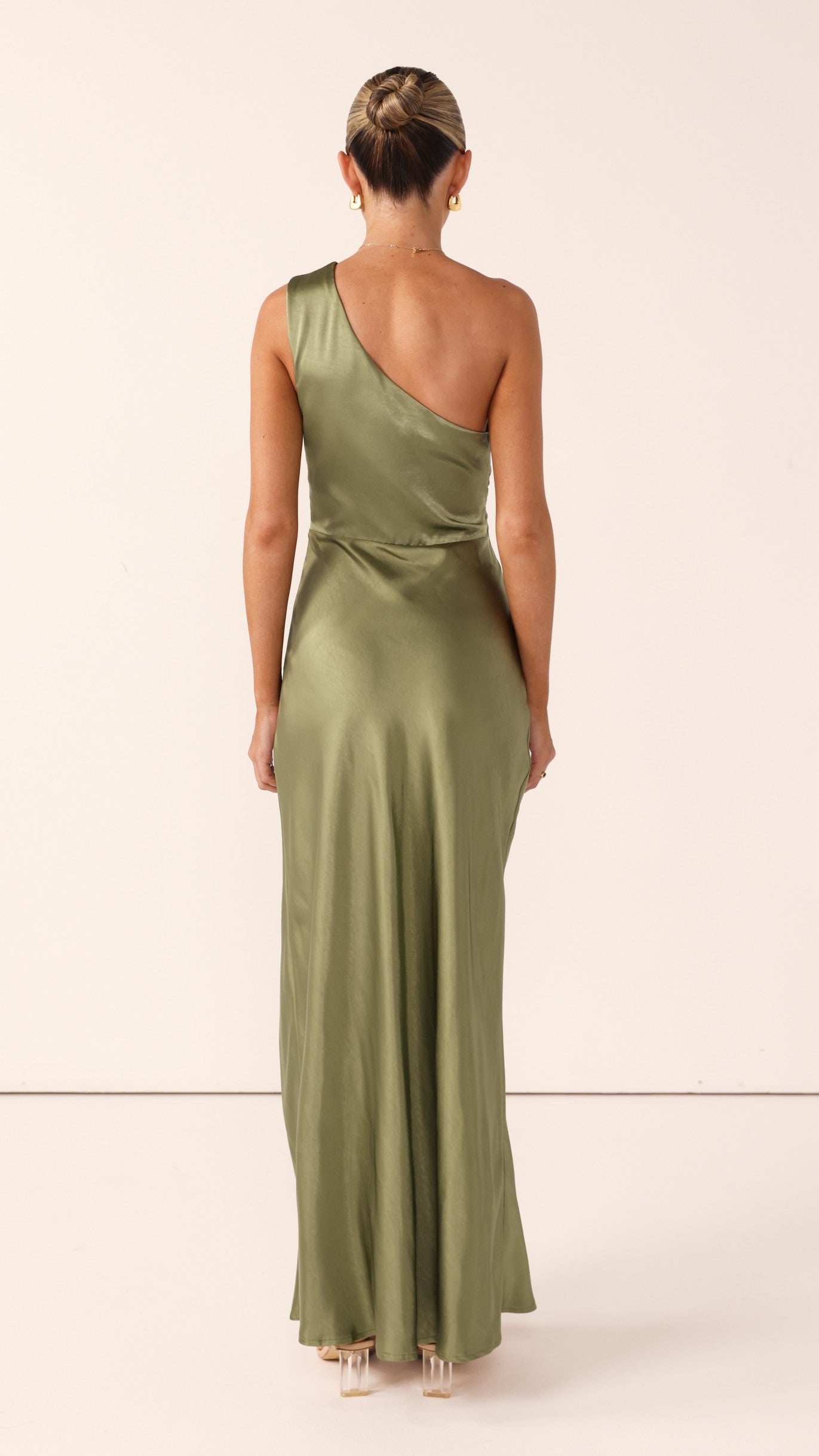 Victoria Maxi Dress - Olive - Billy J