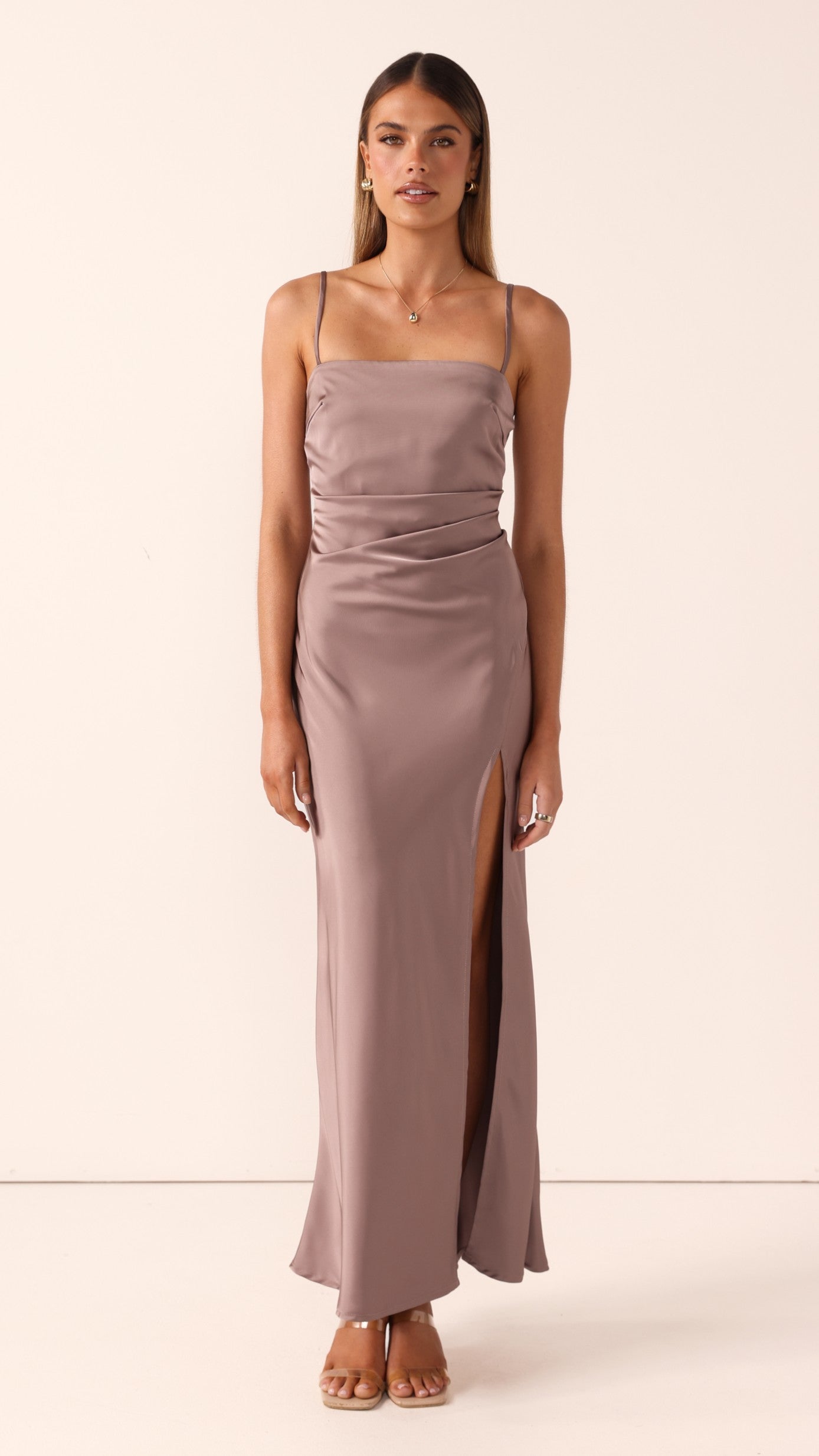 Ilana Maxi Dress - Mushroom - Billy J