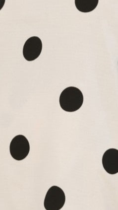 Hazelle Pants - Beige/Black Polka Dot - Billy J