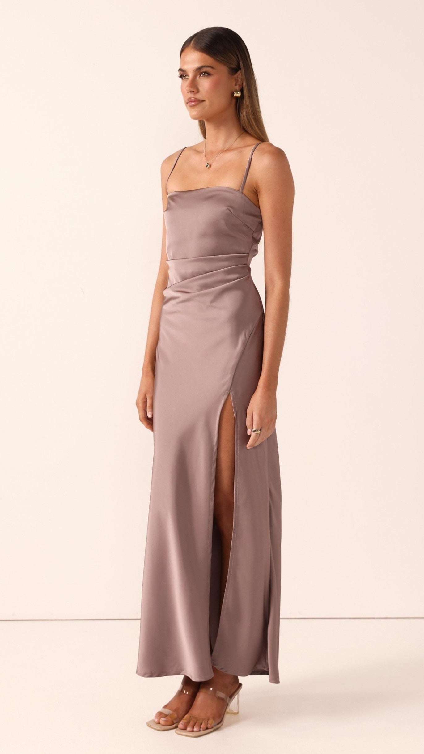 Ilana Maxi Dress - Mushroom - Billy J
