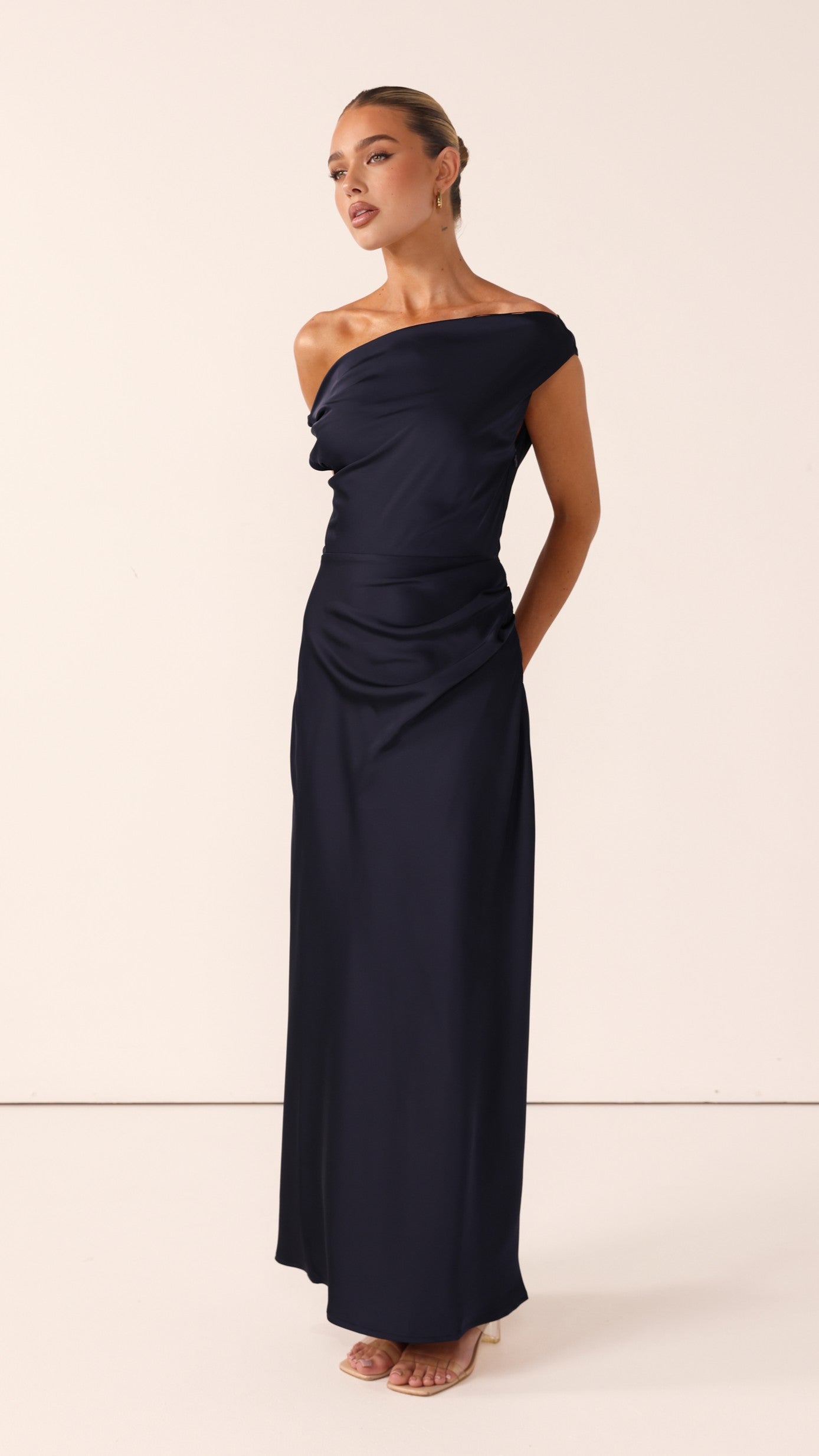 Gigi Maxi Dress - Navy - Billy J