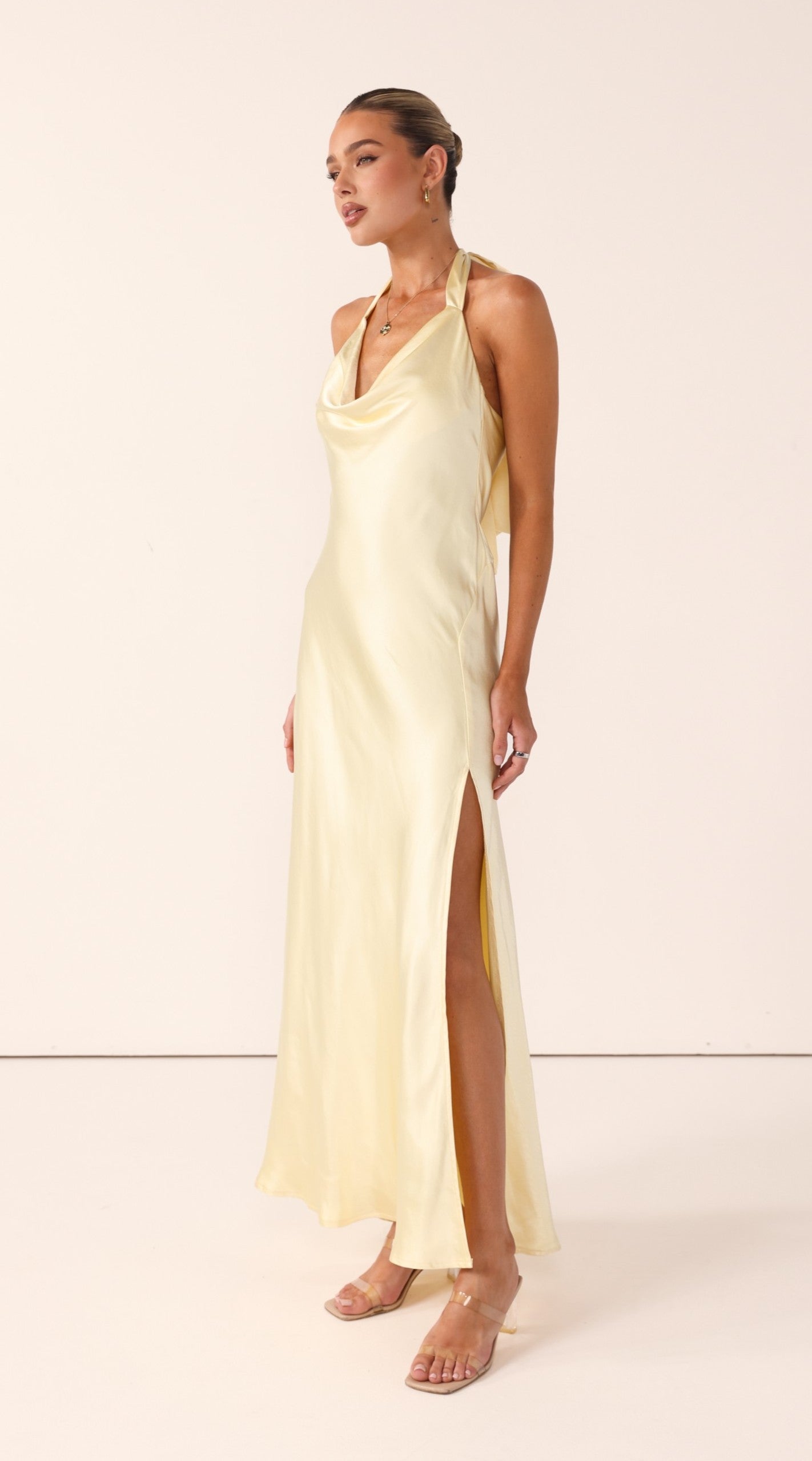 Sian Maxi Dress - Yellow - Billy J