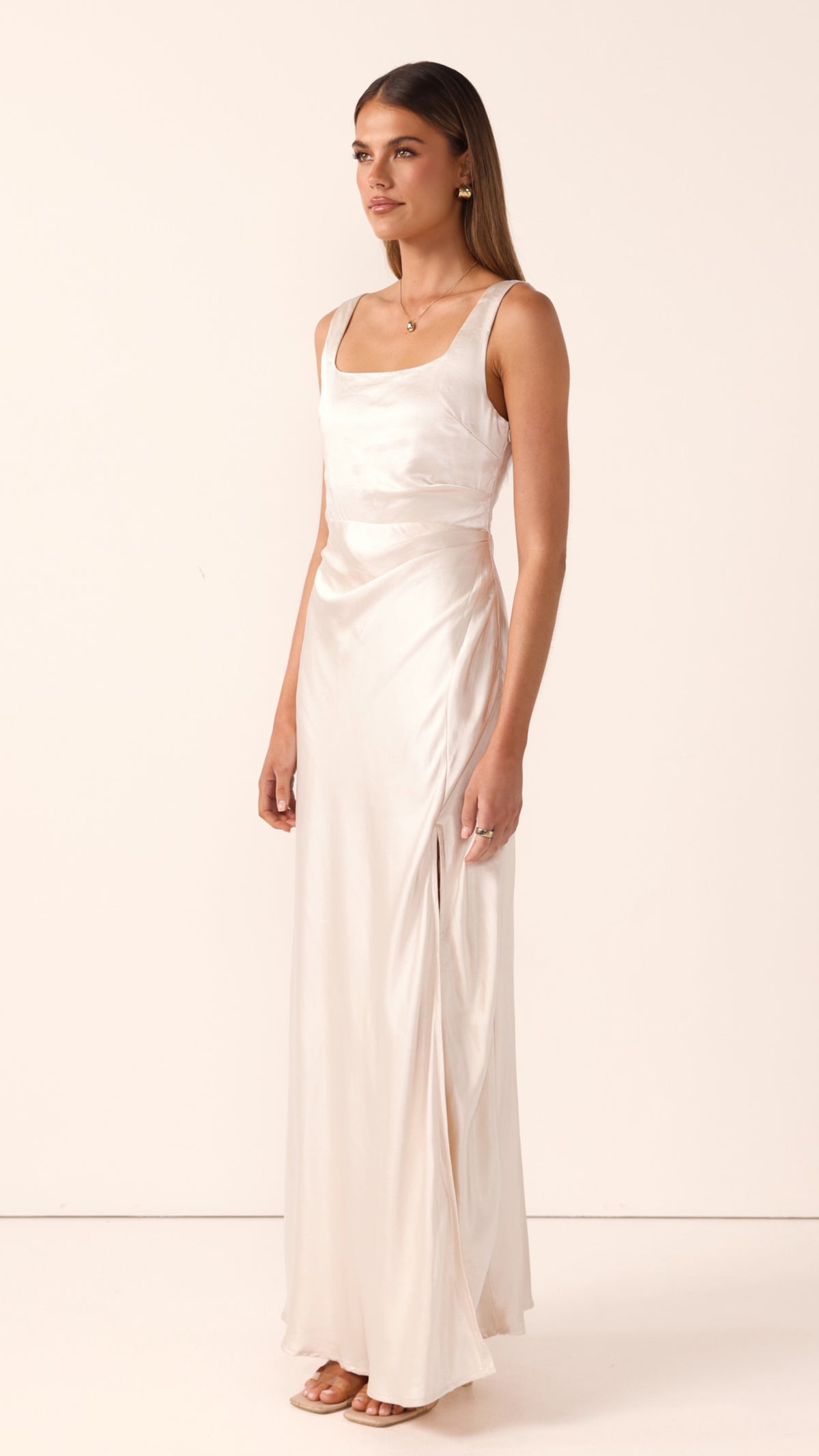 Alaria Maxi Dress - Champagne - Billy J