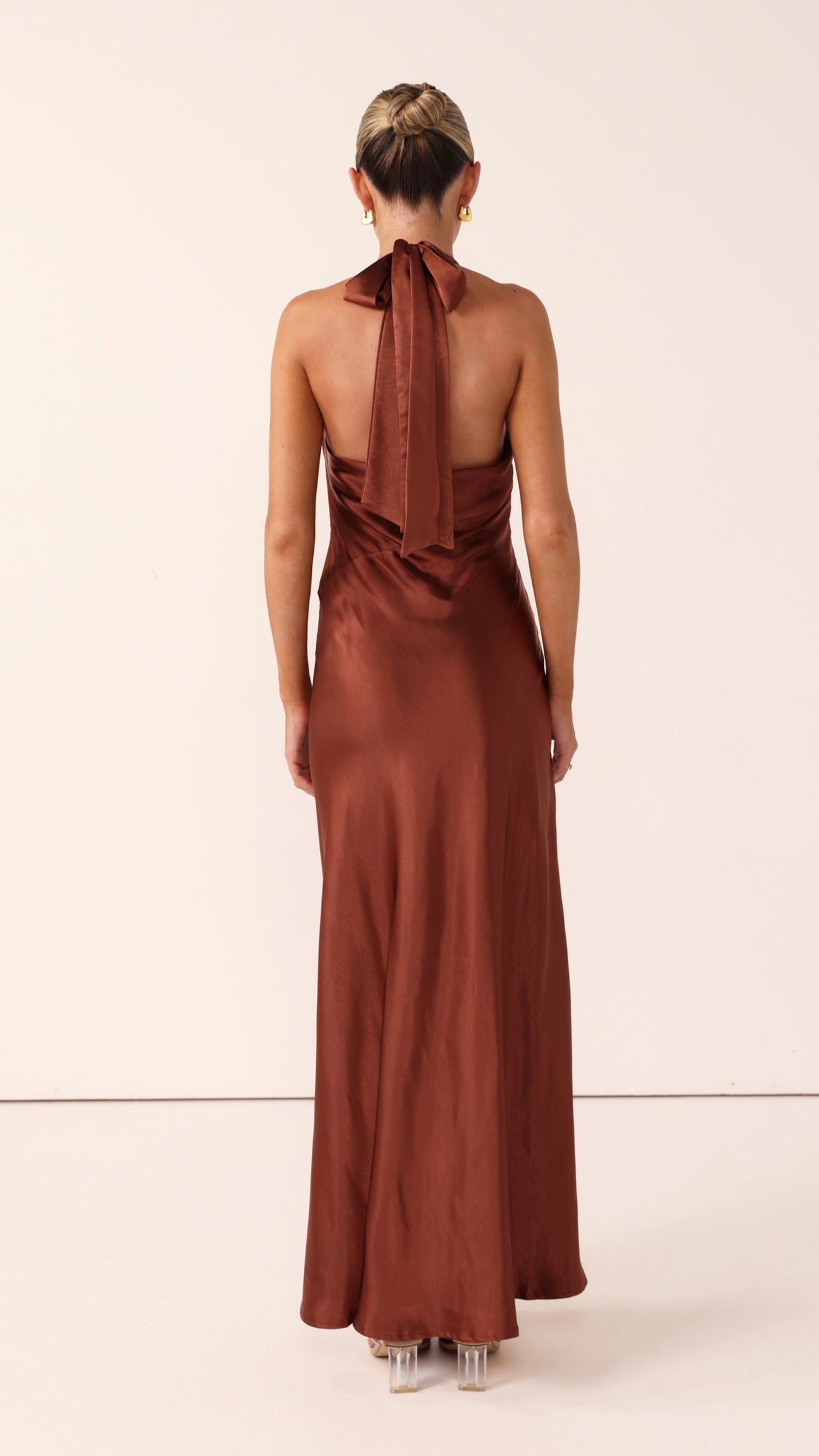 Sian Maxi Dress - Rust - Billy J