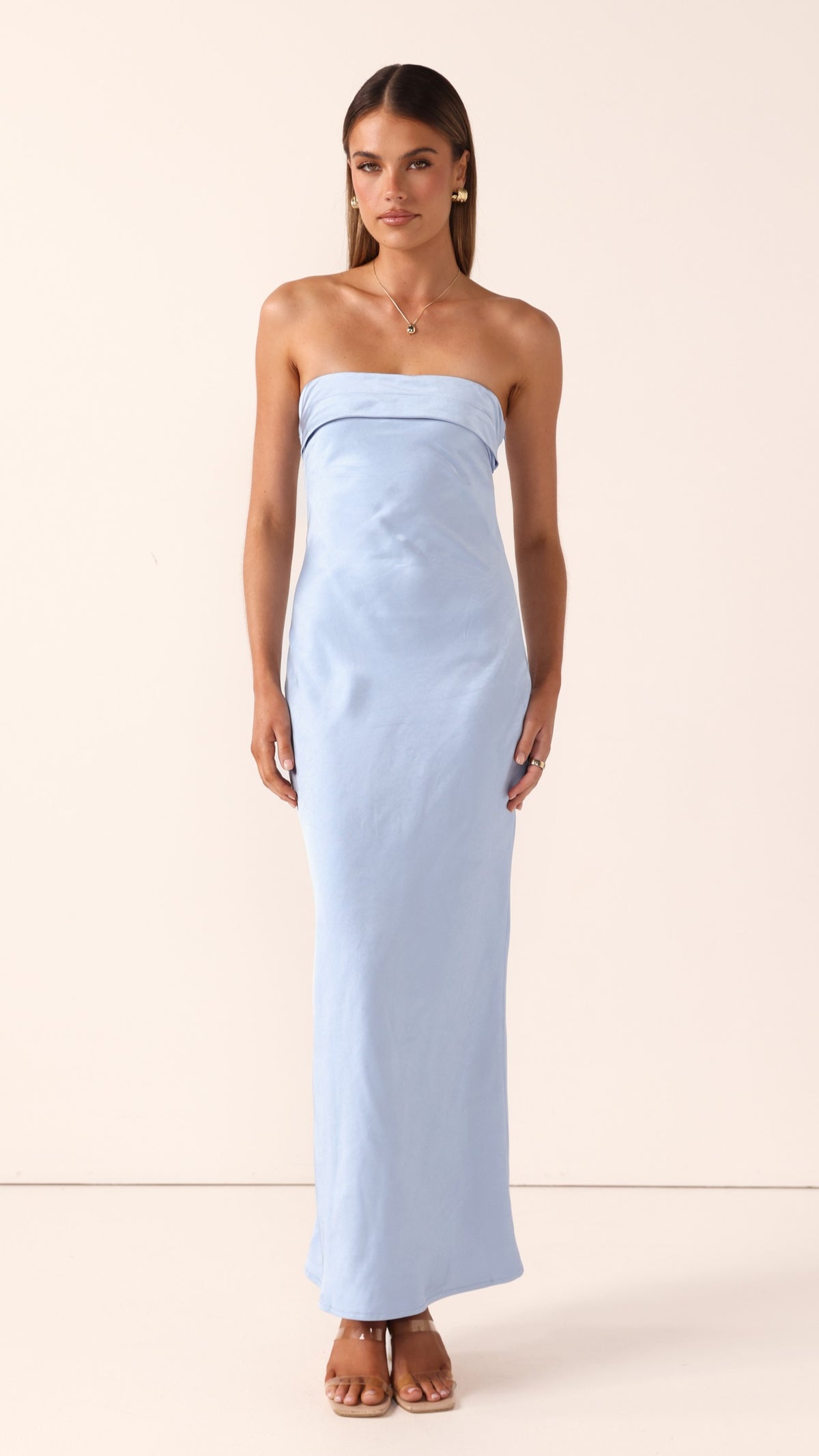 Gisele Maxi Dress - Baby Blue - Billy J