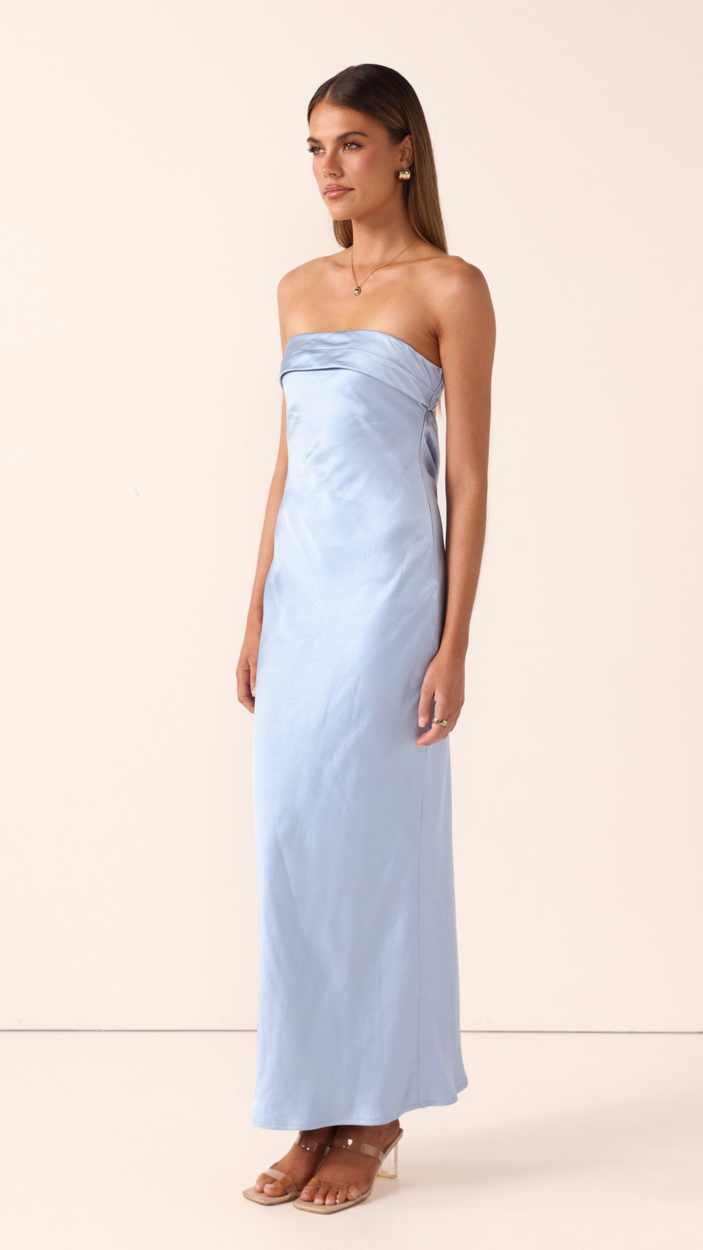Gisele Maxi Dress - Baby Blue - Billy J
